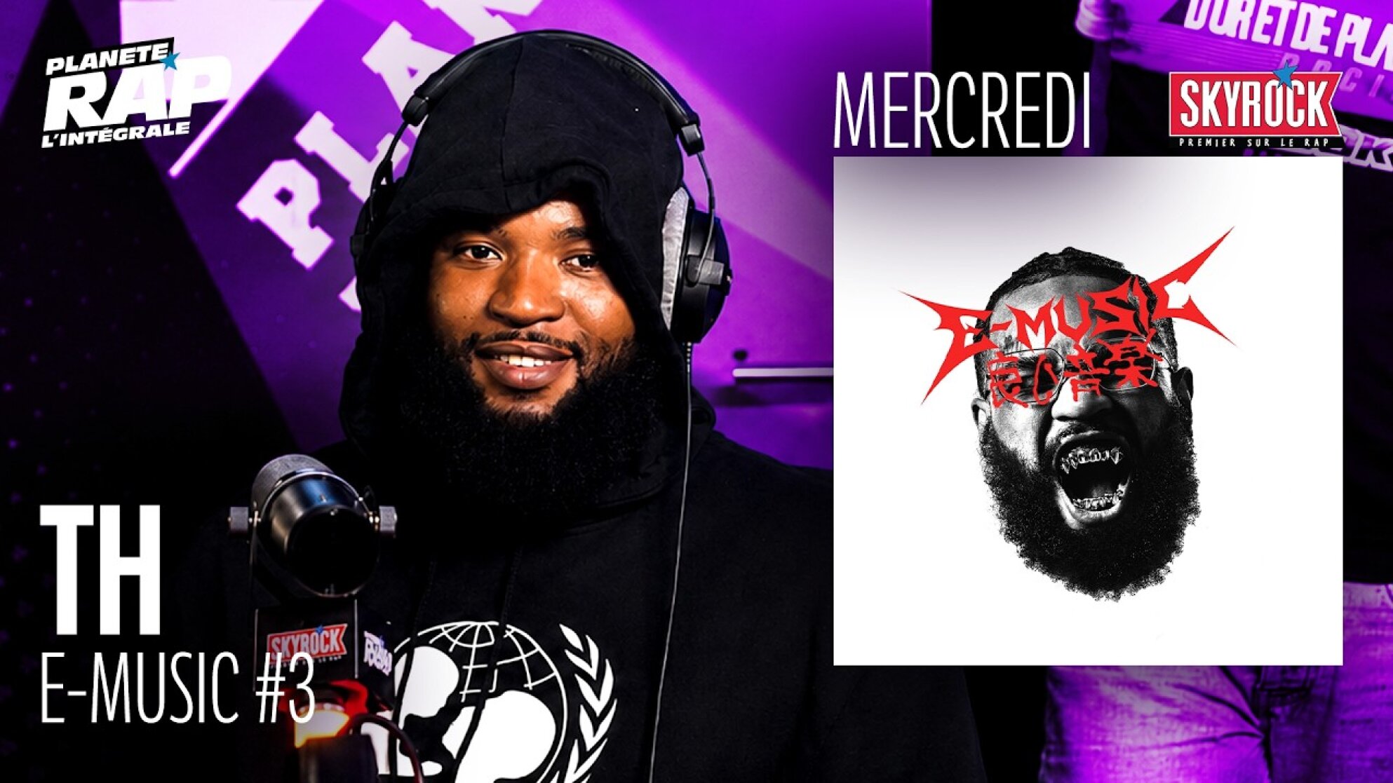 #PlanèteRap TH "E-MUSIC" avec La Bourse, Yoshimura, NFH, D2L & Fred Musa ! (3-5)