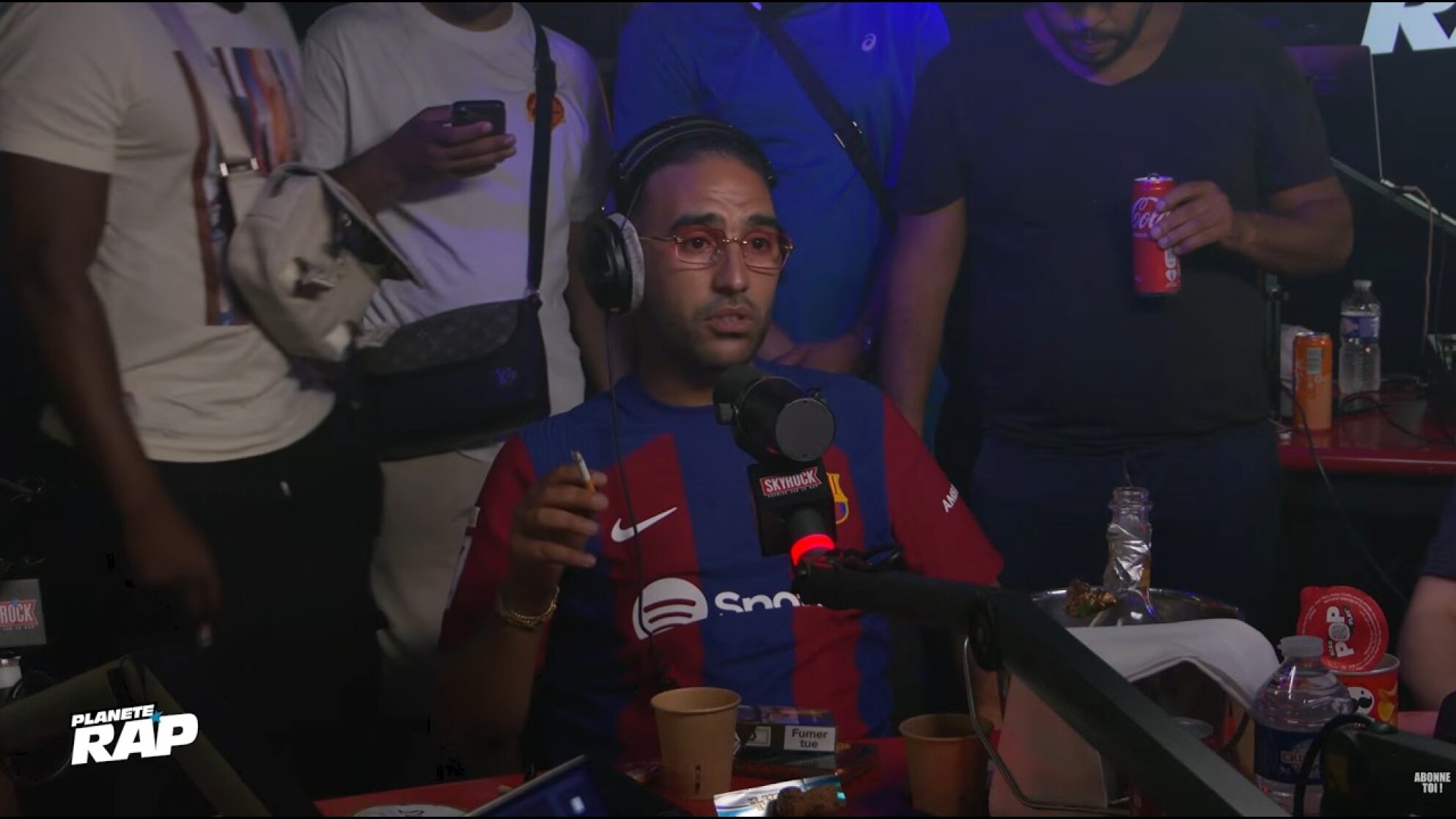 #PlanèteRap Heuss l'Enfoiré "AVANT LA SAISIE" avec GLK, Python Loco, Chakib, FLK & Fred Musa ! (1-5)