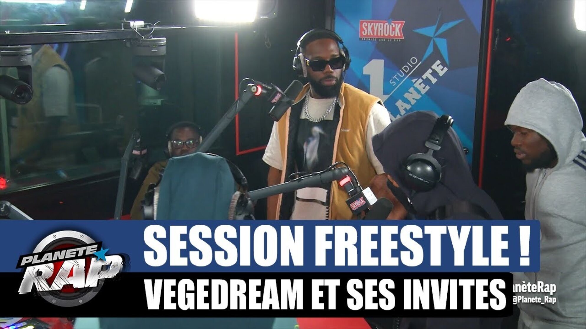 Vegedream - Session freestyle avec Jessica Aire & La M ! #PlanèteRap