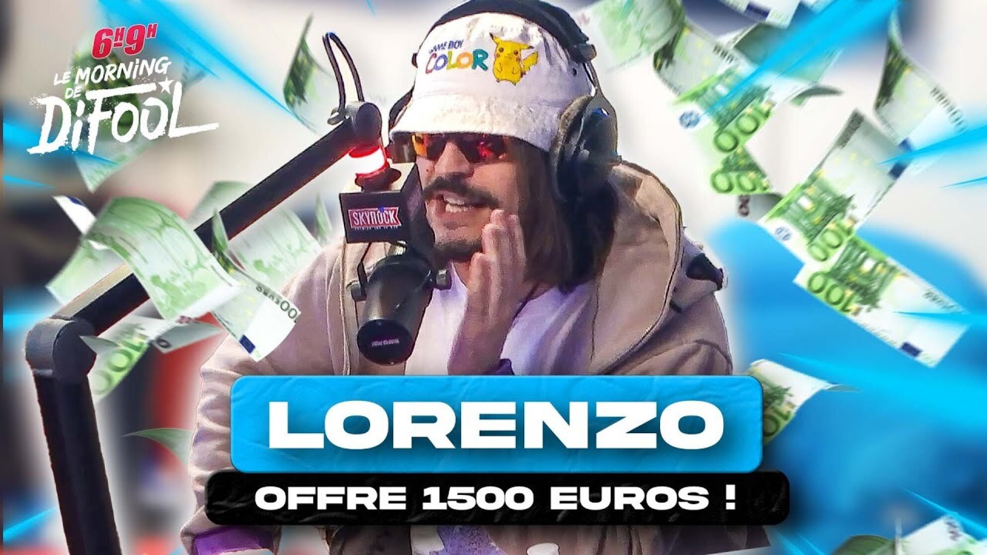 Lorenzo offre 1500€ à une auditrice ! #MorningDeDifool