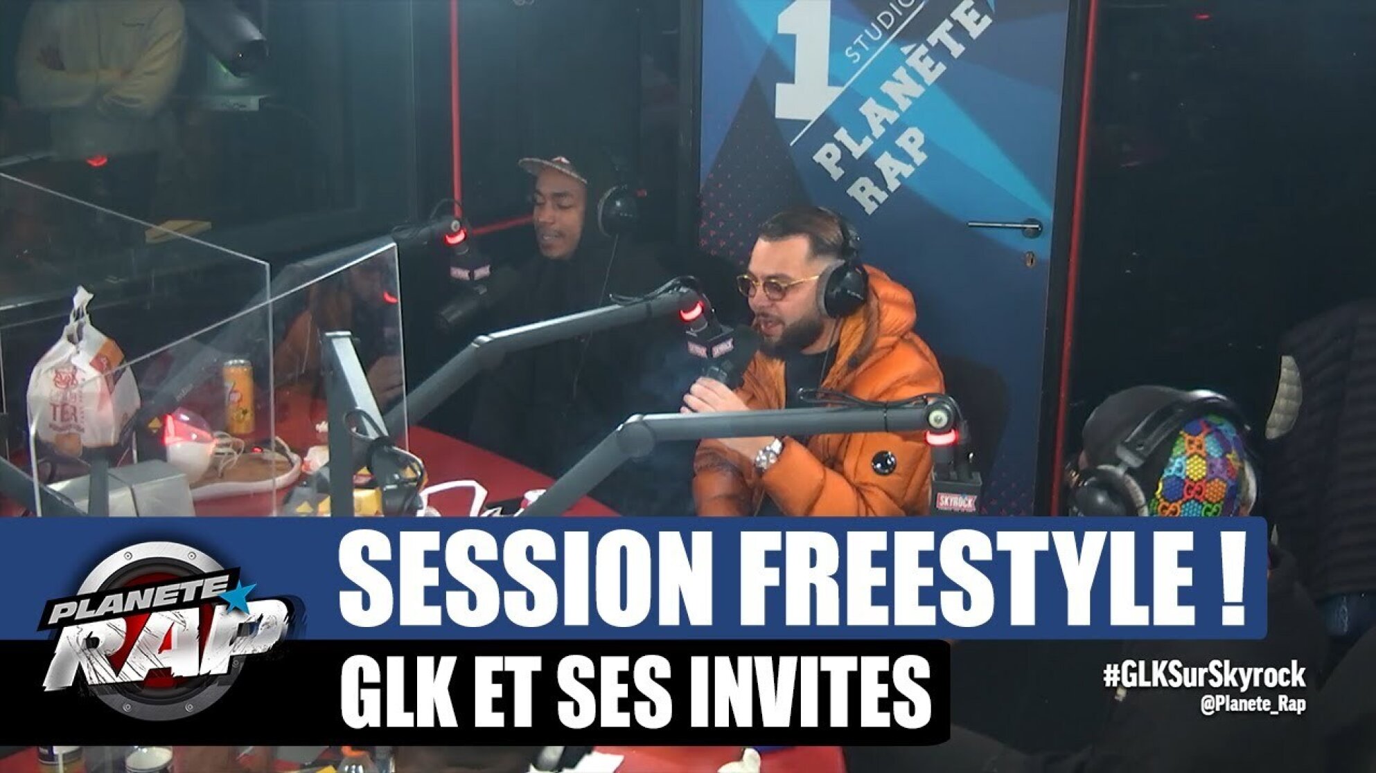 GLK - Session freestyle avec Sasso, SAF & Lascaar ! #PlanèteRap