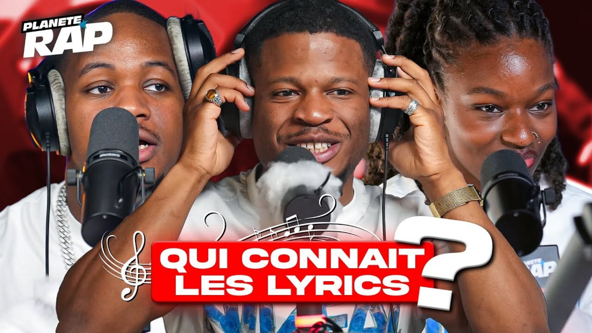 QUI CONNAÎT LES LYRICS avec Attachingboy, le collectif Niveal et Fred Musa ! #PlanèteRap