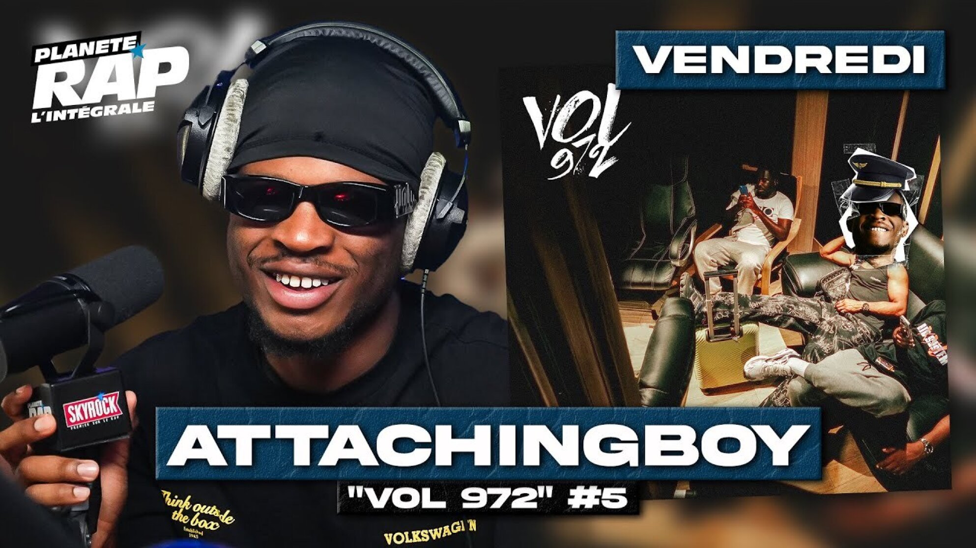 #PlanèteRap Attaching Boy "Vol 972" avec Nono La Grinta, Biilouki, A2Z, IN94... & Fred Musa ! (5-5)