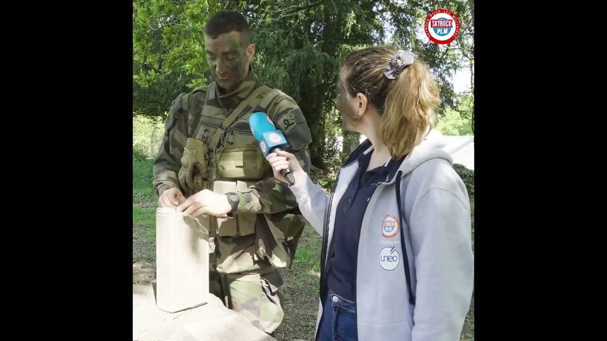 Tuto rations de combat avec l’élève-officier Damien #SkyrockPLM