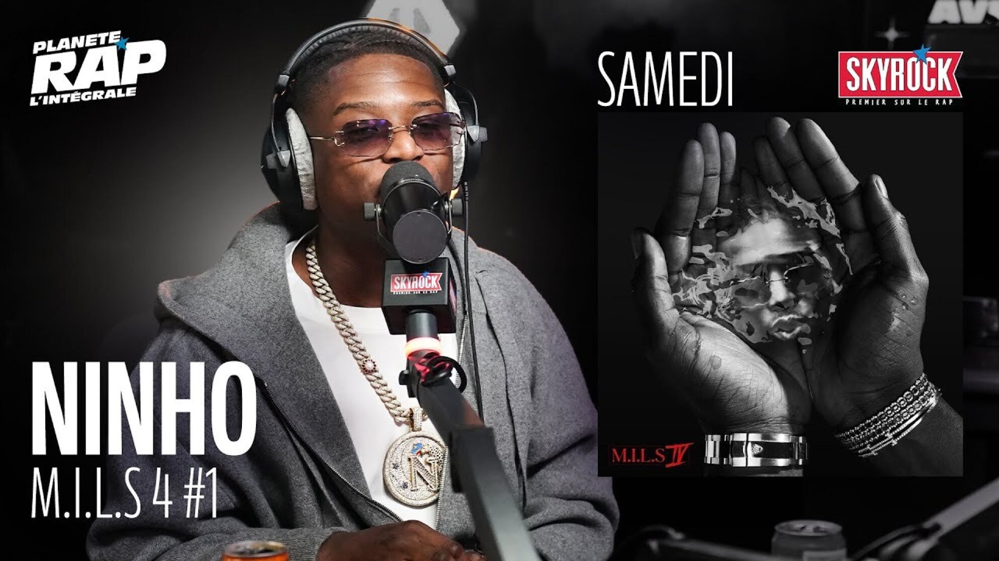 #PlanèteRap Ninho "M.I.L.S 4" avec Graddy, Tito, Dasko & Fred Musa ! (1-2)