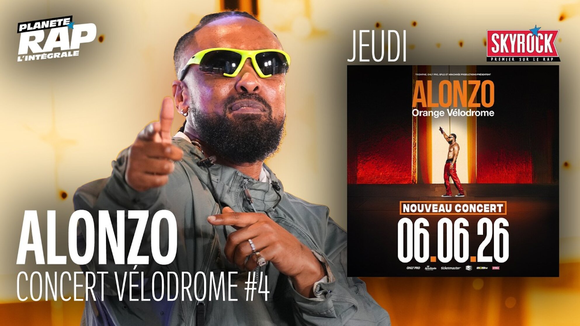 #PlanèteRap Alonzo - Concert Vélodrome avec Clubb 29, Diez, Desouza & Fred Musa ! (4-5)
