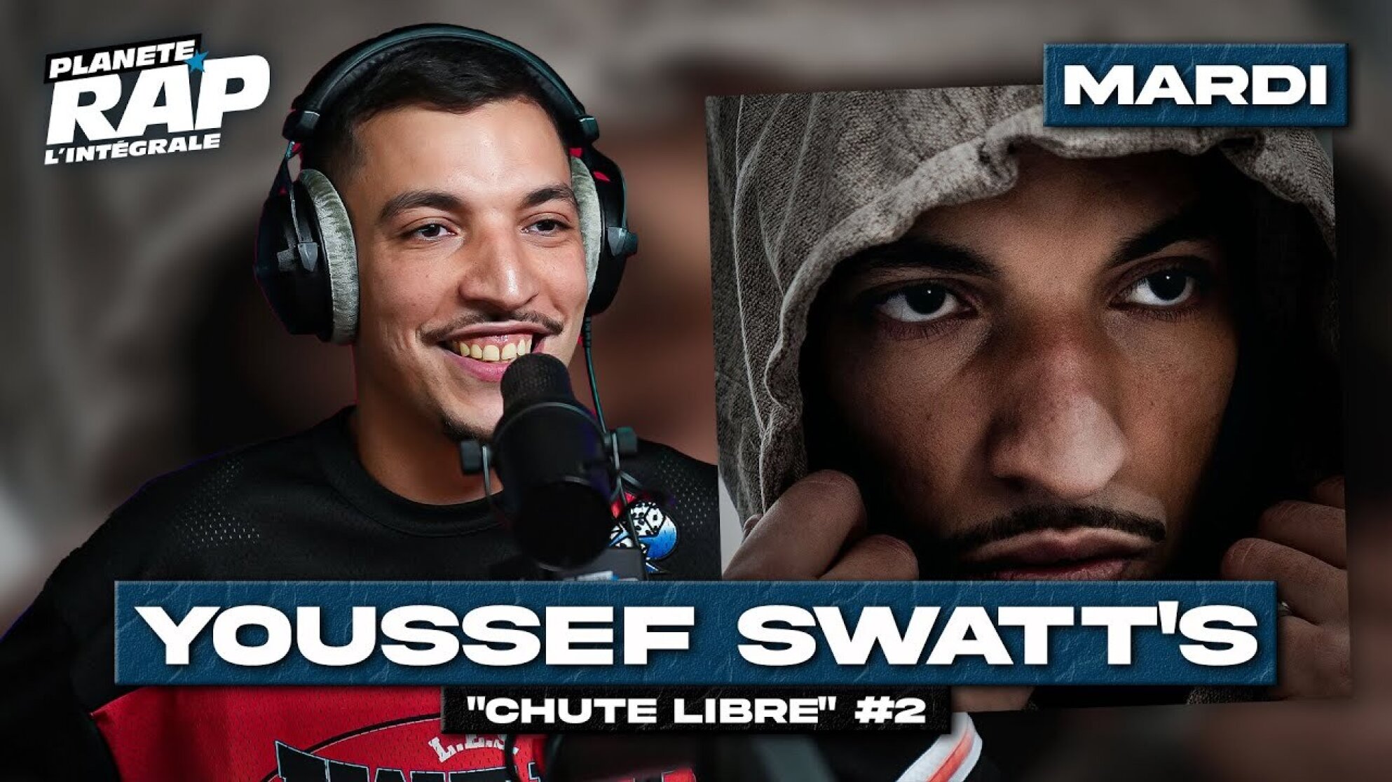 #PlanèteRap Youssef Swatt's "Chute libre" avec Béni, P-Pito, Jvck World, Djam & Timoh ! (2/5)