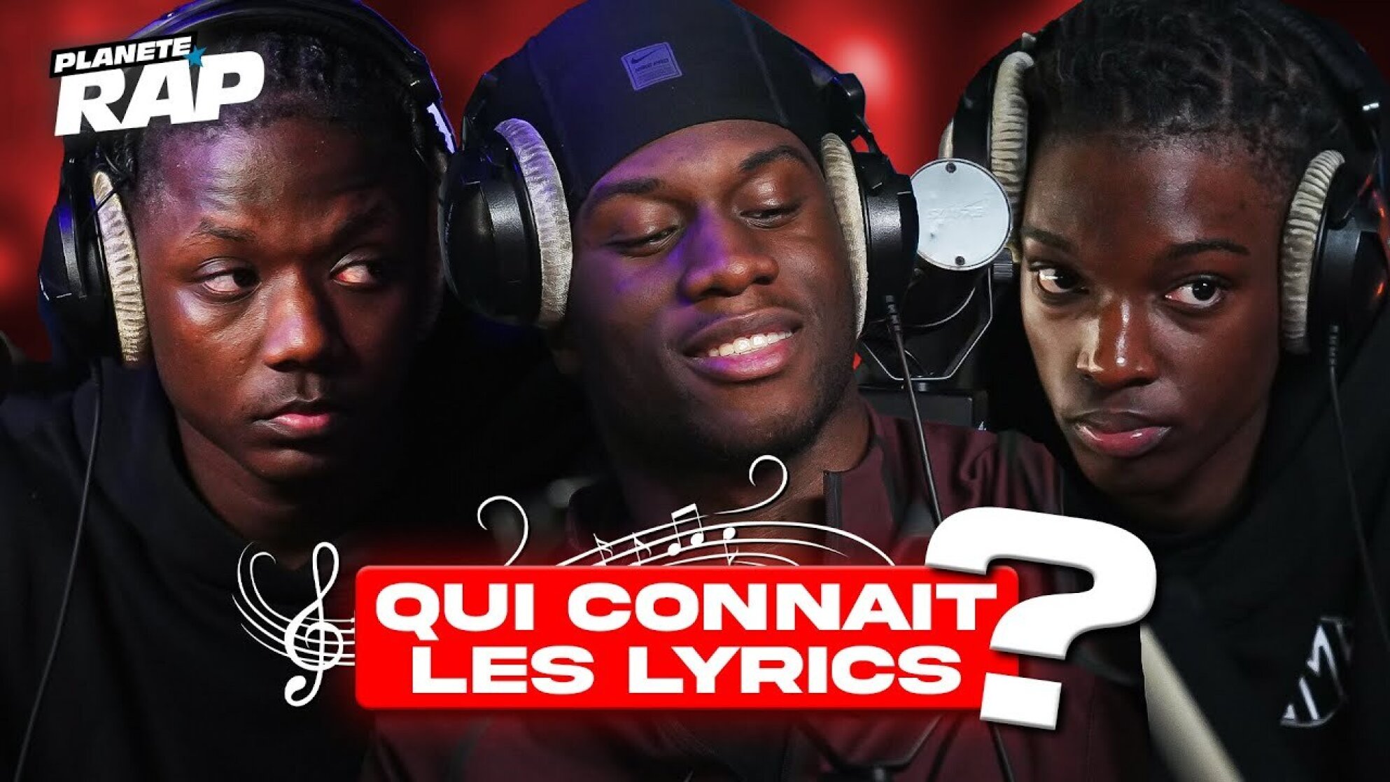 QUI CONNAIT LES LYRICS (avec R2, 2MF & DMG) #PlanèteRap