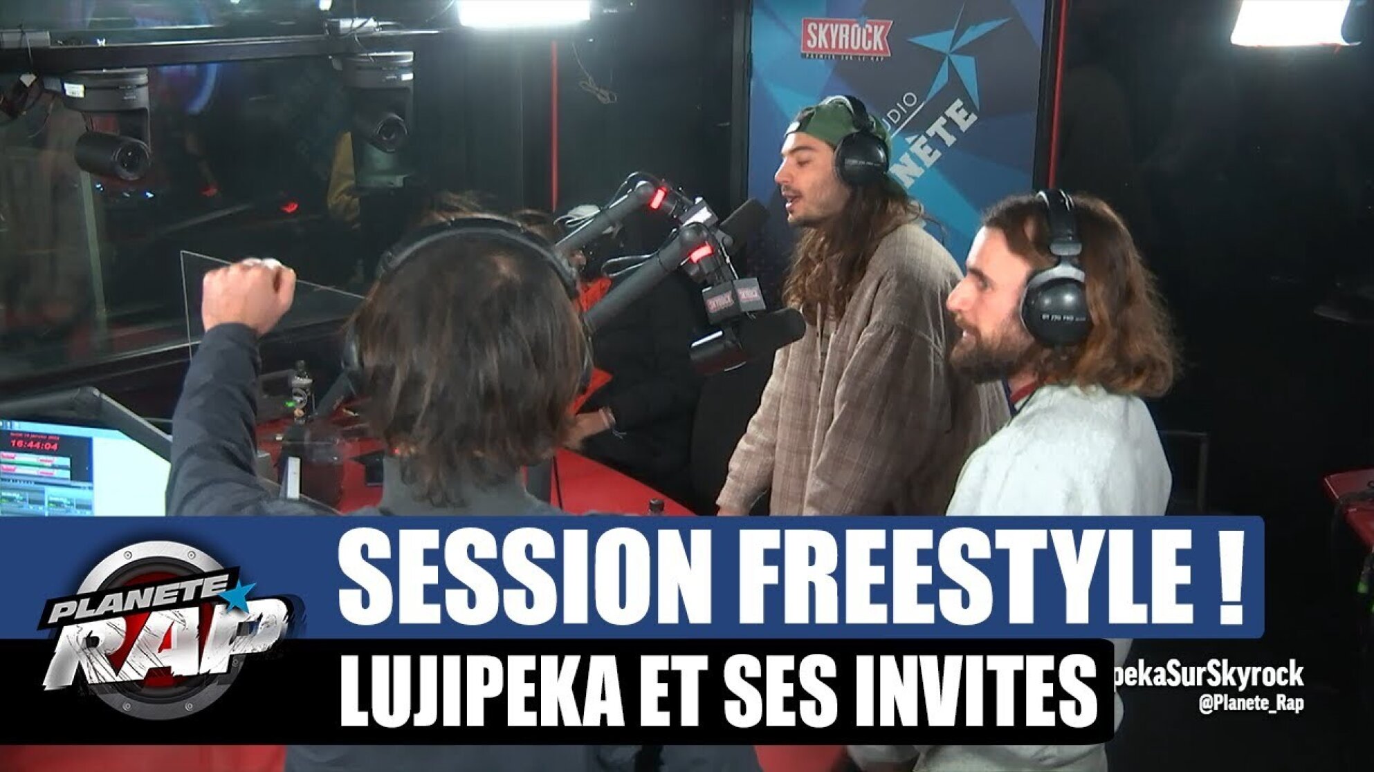 Lujipeka - Session freestyle avec TK, Gavus & Julo ! #PlanèteRap