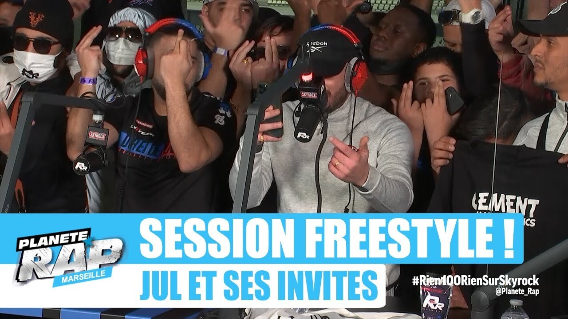 50 MINUTES de FREESTYLES en direct du VÉLODROME ! #PlanèteRap