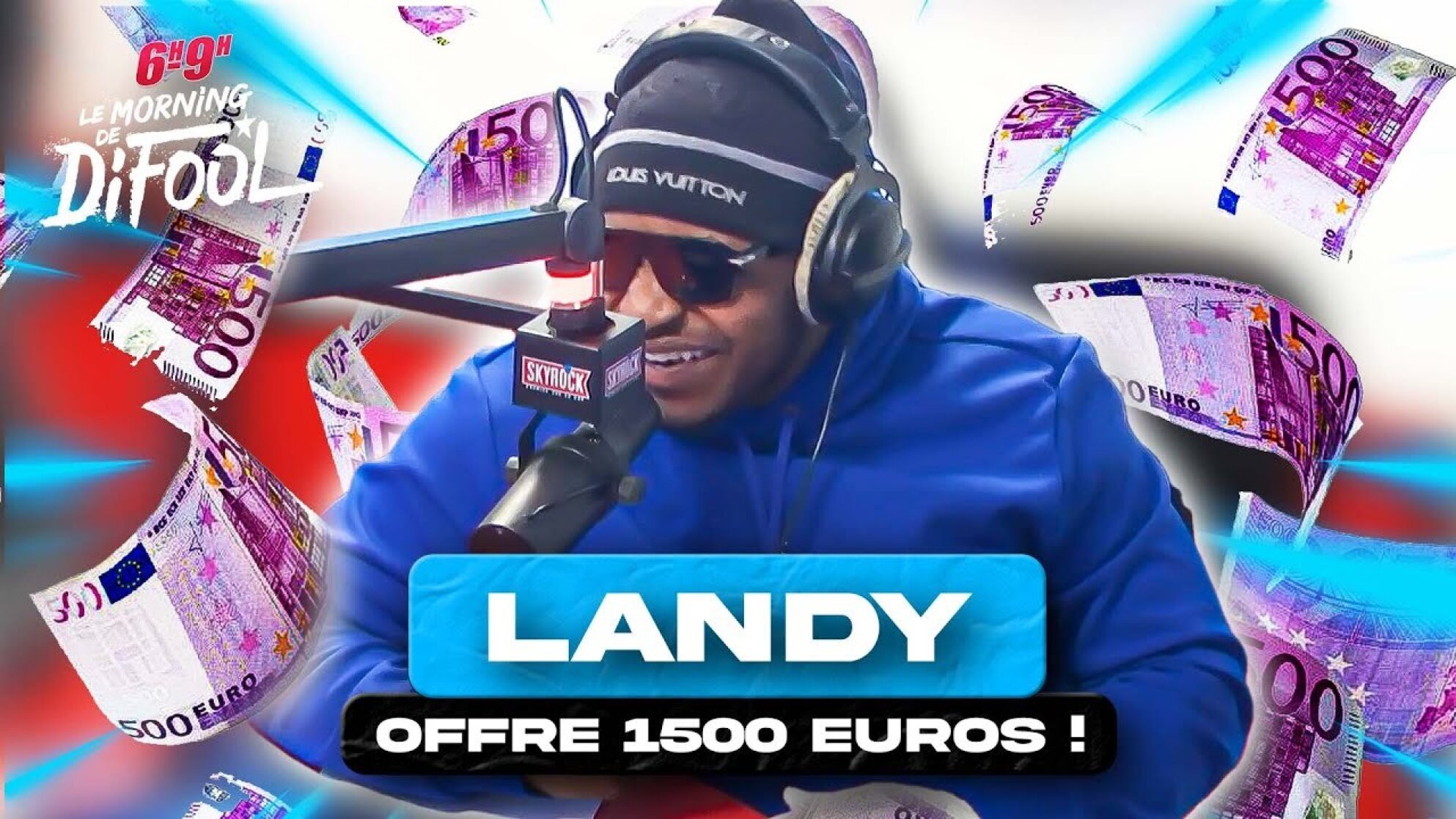 Landy offre 1500€ à un auditeur ! #MorningDeDifool