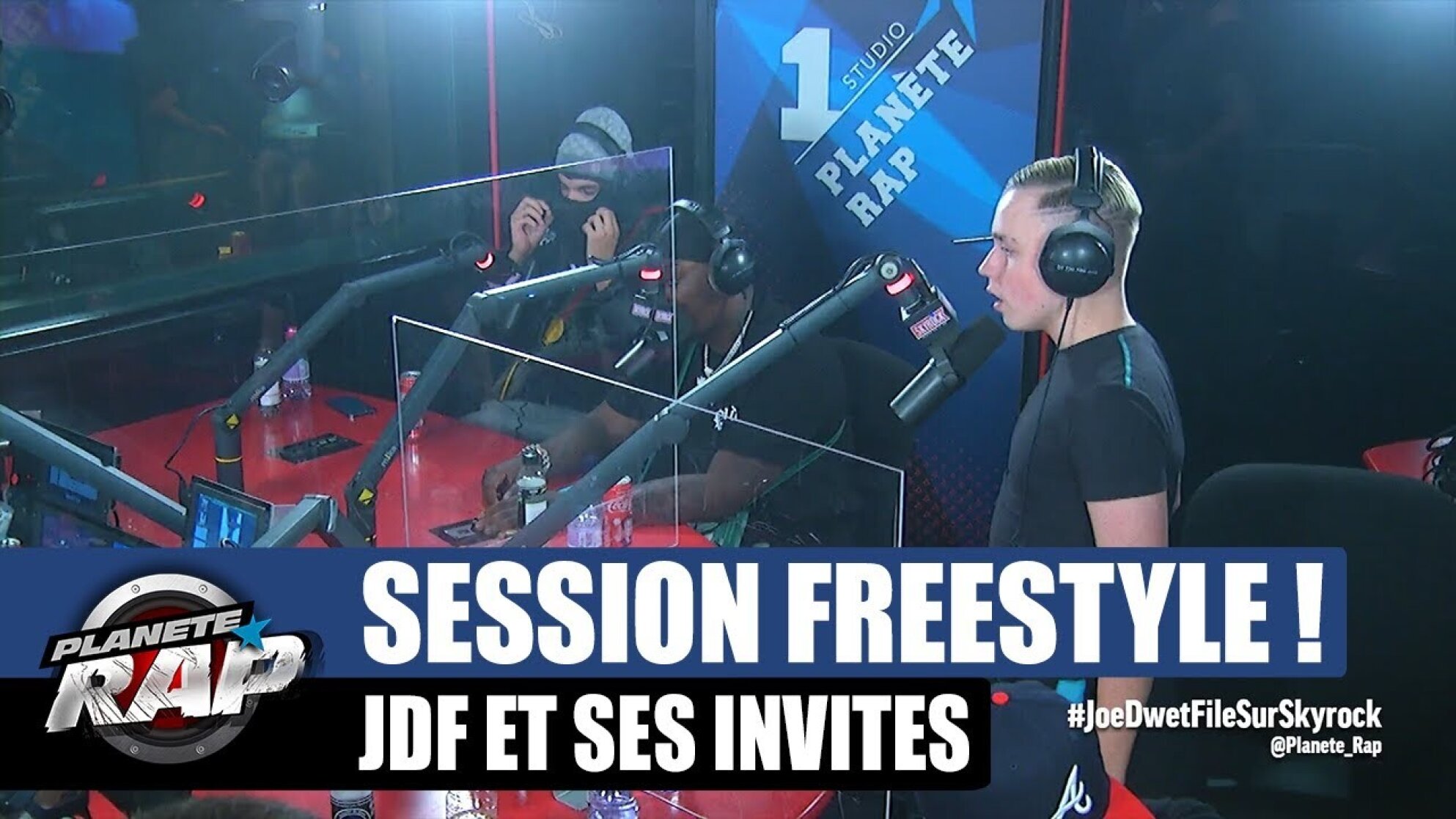 Joé Dwèt Filé - Session freestyle avec Kanoé, Dinor, VVES & Bakass ! #PlanèteRap
