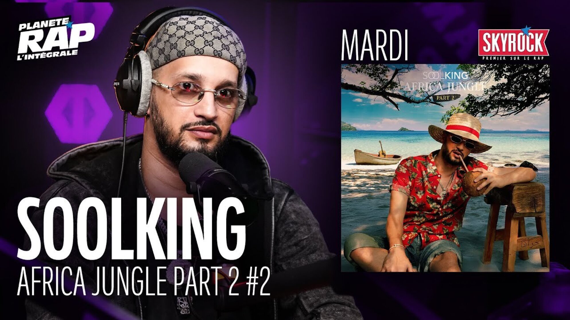 #PlanèteRap Soolking "Africa Jungle Part.2" avec Ninho, Josas, Jibril & Fred Musa ! (2-5)