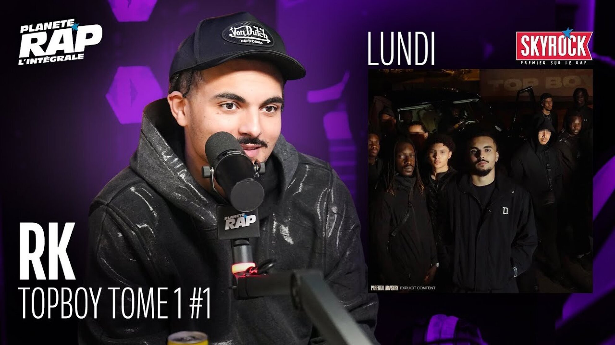 #PlanèteRap RK "TopBoy Tome 1" avec IDS, YK, DRK, 2S, Malaman, 2 Mètres & Fred Musa ! (1-5)