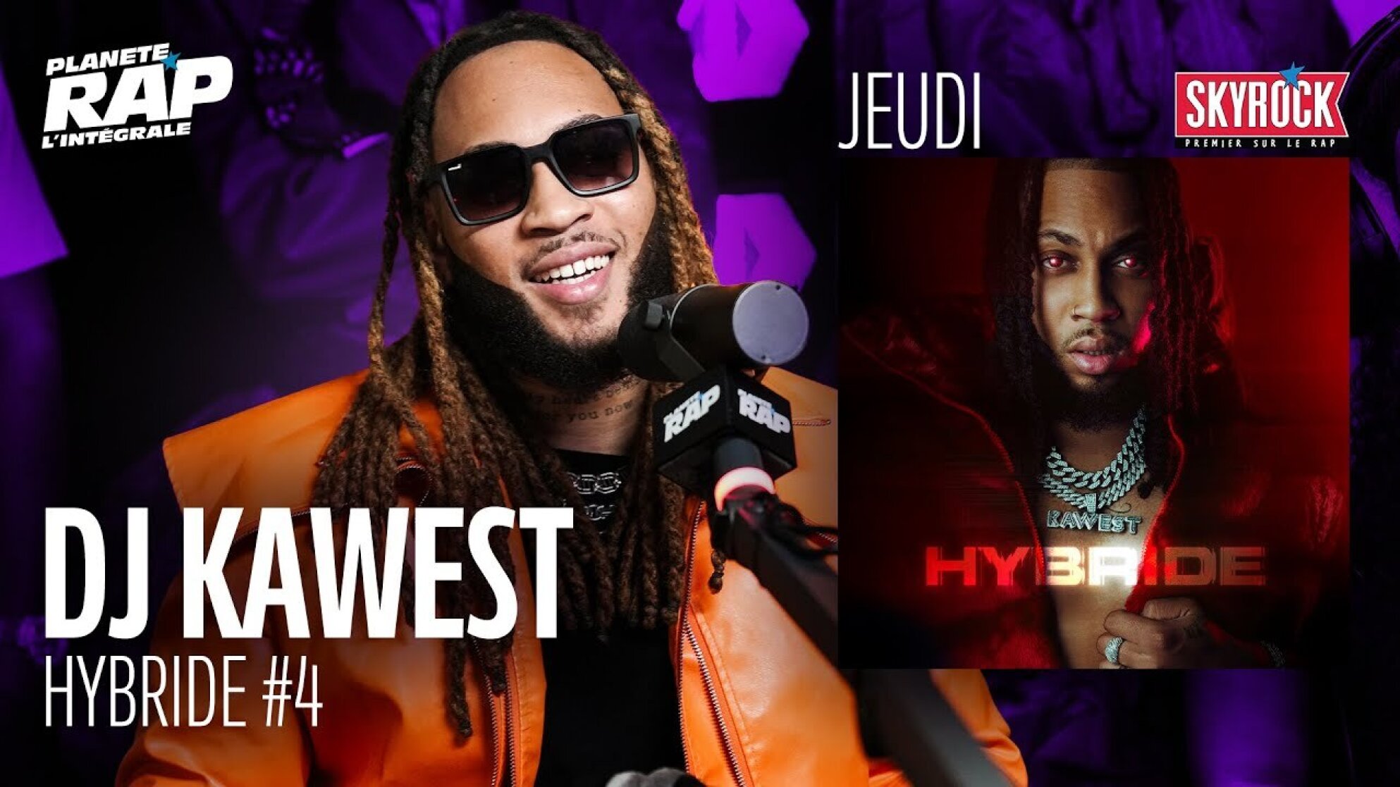 #PlanèteRap DJ Kawest "Hybride" avec Kamelon, TKS 2G, Nordine Ganso, Dayarga... & Fred Musa ! (4-5)
