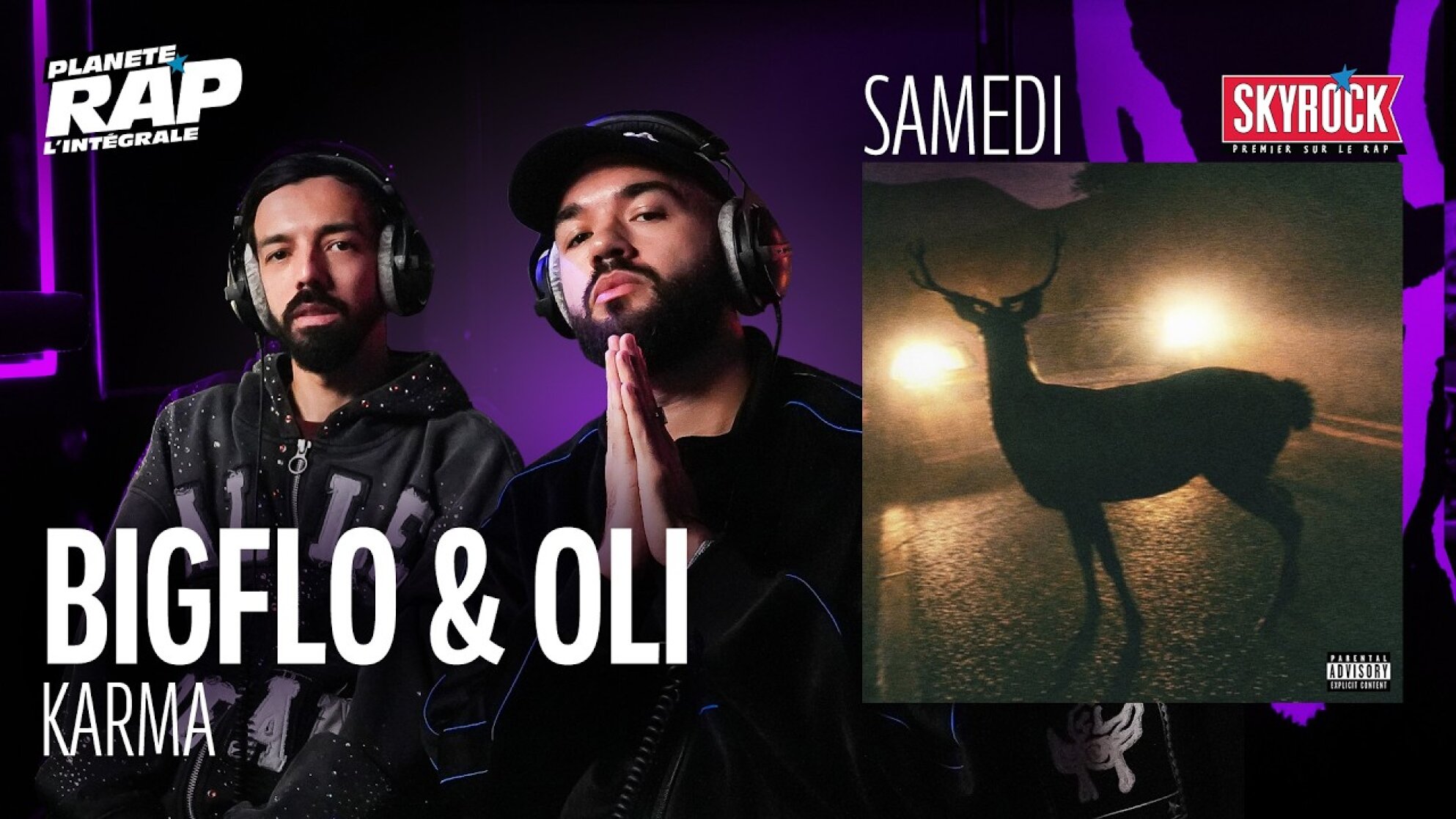 #PlanèteRap Bigflo & Oli "Karma" avec Fred Musa ! (1-2)
