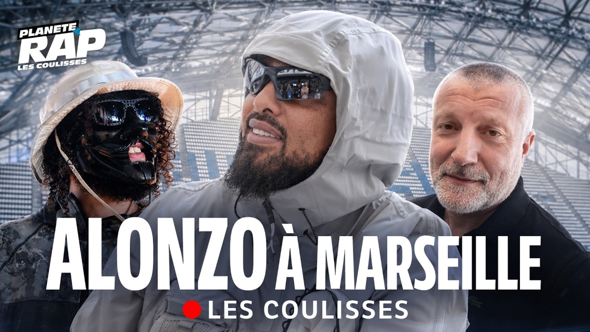 Alonzo sur le toit du Vélodrome ! (Les coulisses d'Alonzo)