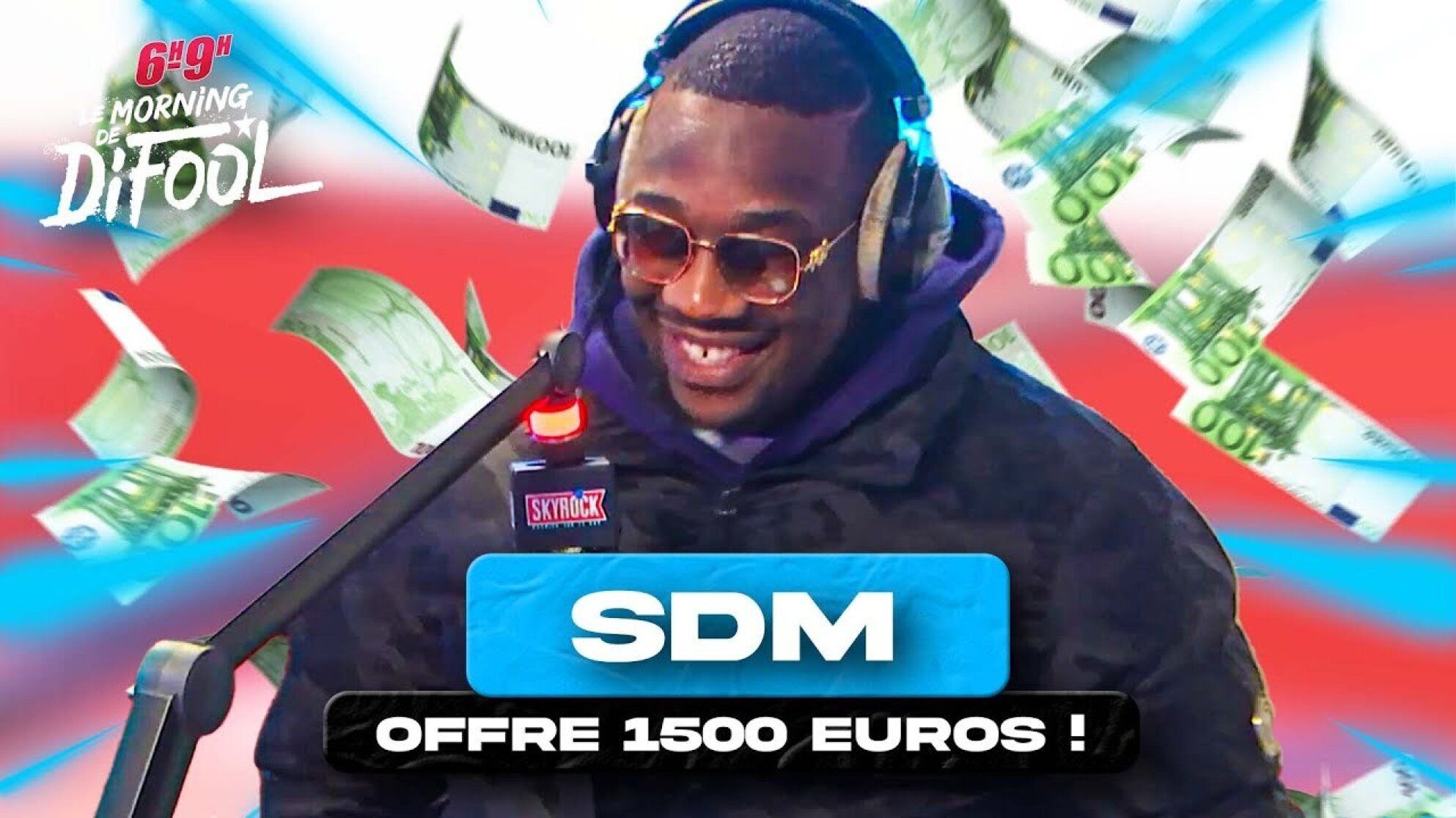 SDM offre 1500€ à une auditrice ! #MorningDeDifool