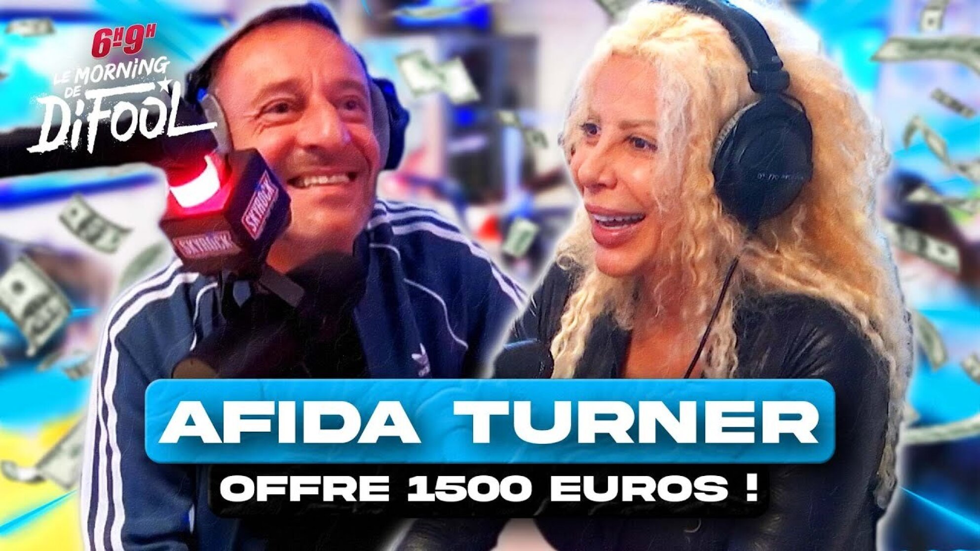 Afida Turner offre 1500€ à un auditeur ! #MorningDeDifool