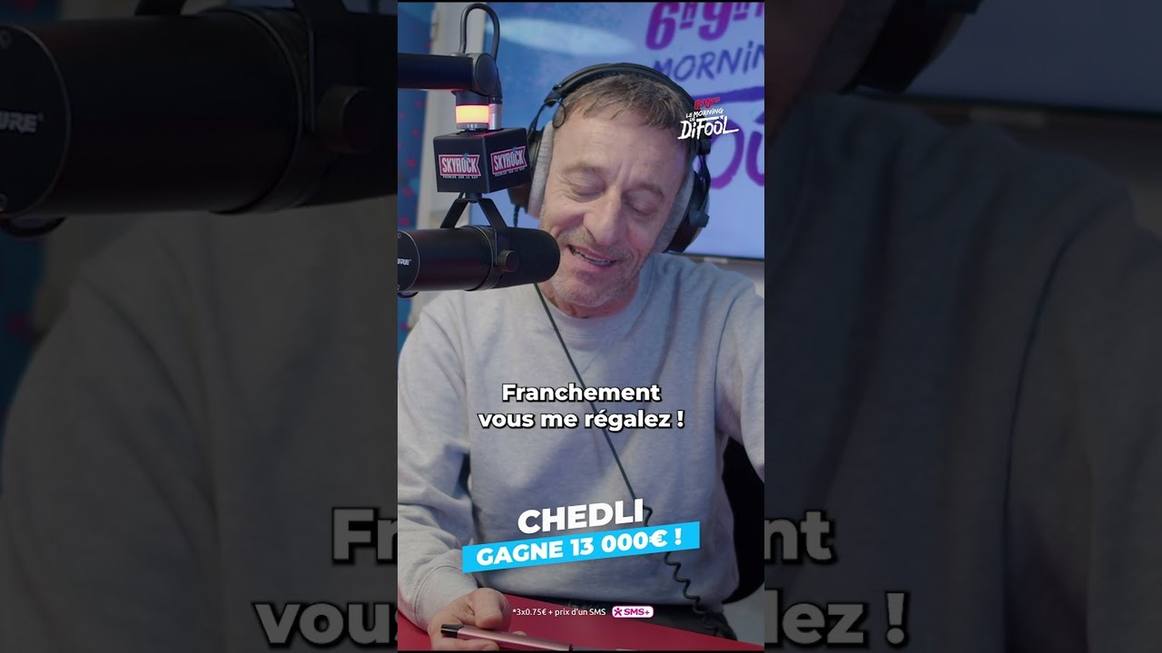 Chedli gagne 13 000 euros ! #MorningDeDifool
