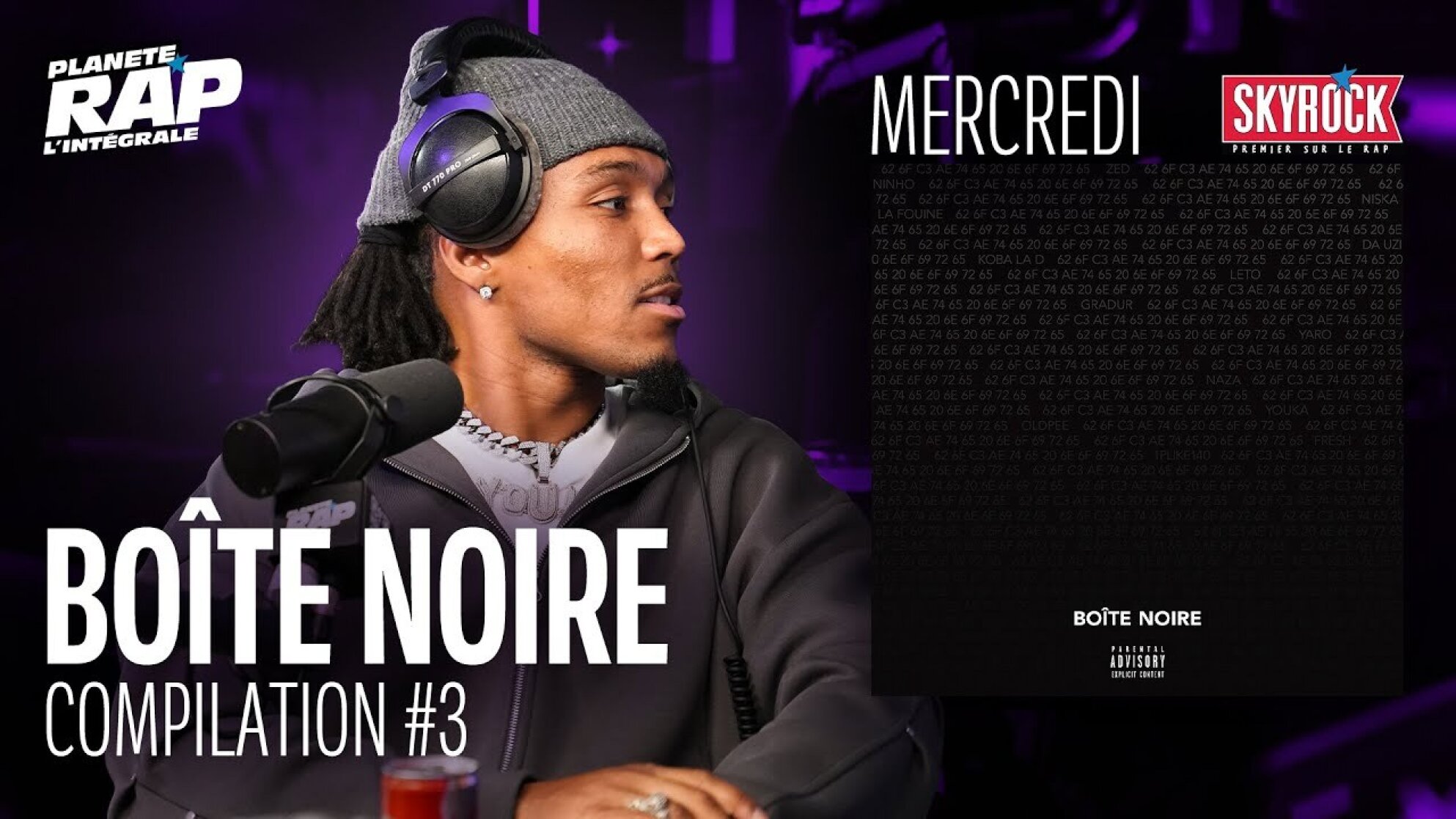 #PlanèteRap Boîte Noire avec Oldpee, Youka, Berna & Fred Musa ! (3-5)