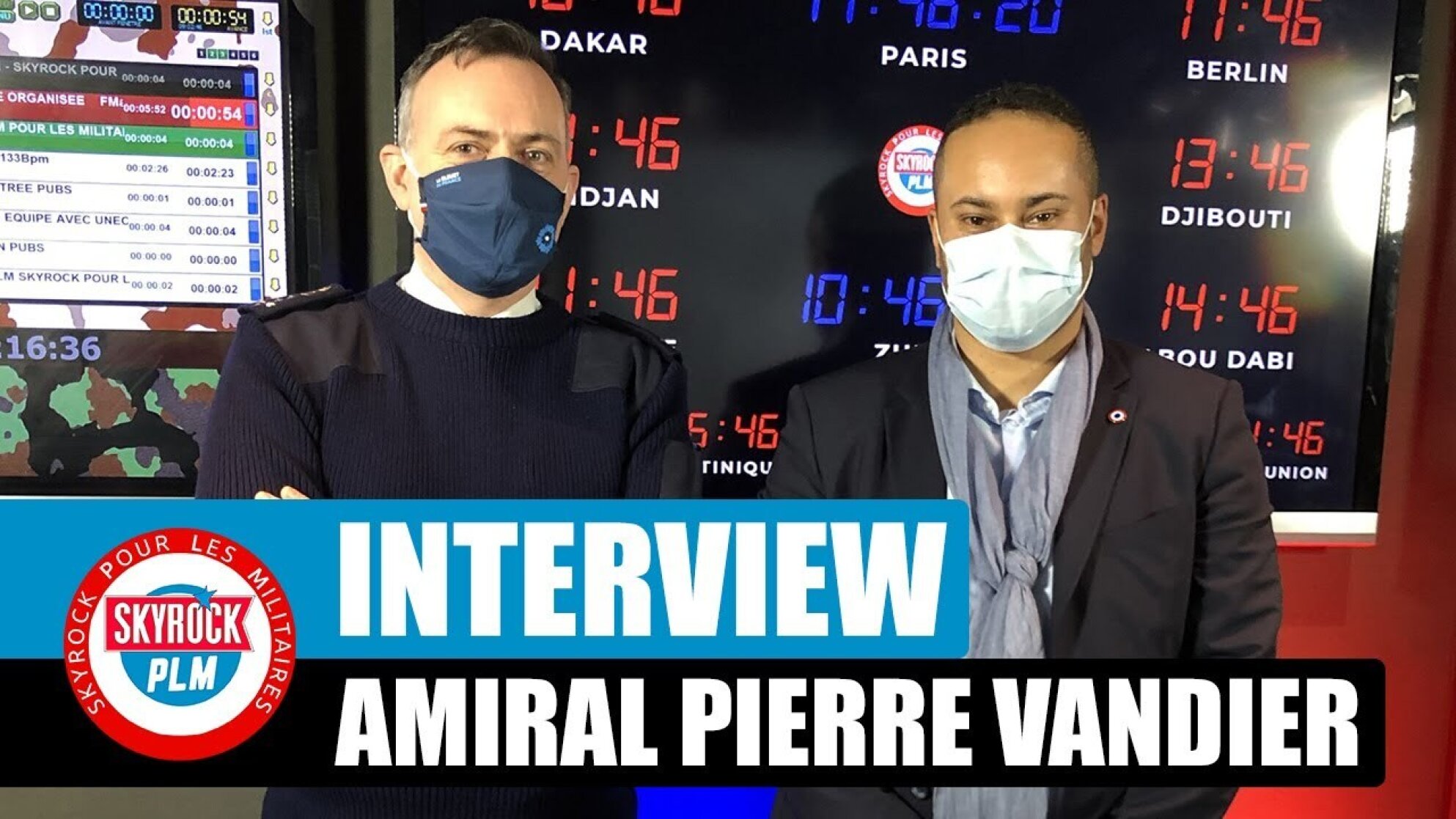 Interview du chef d'Etat-Major de la Marine Pierre VANDIER  #SkyrockPLM