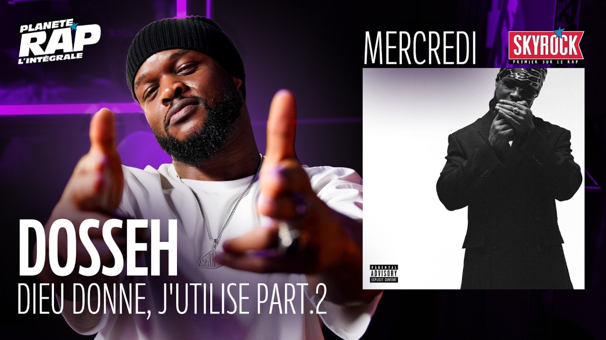 #PlanèteRap Dosseh "Dieu Donne, J'utilise part.2" avec Fred Musa ! (3-5)