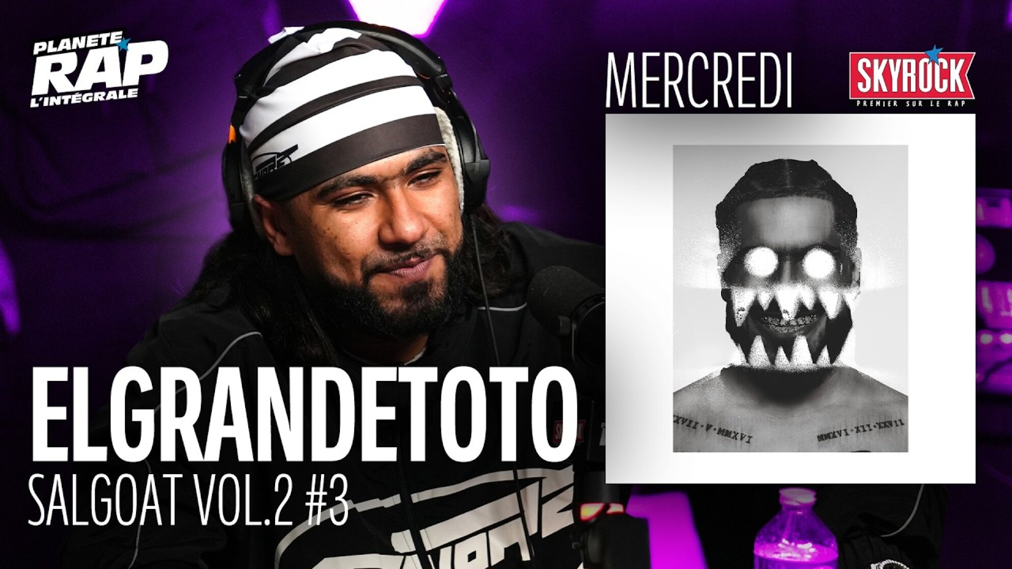 #PlanèteRap ElGrandeToto - "SALGOAT Vol.2 - Extension" avec Mous-K, Stavo & Fred Musa ! (3-5)