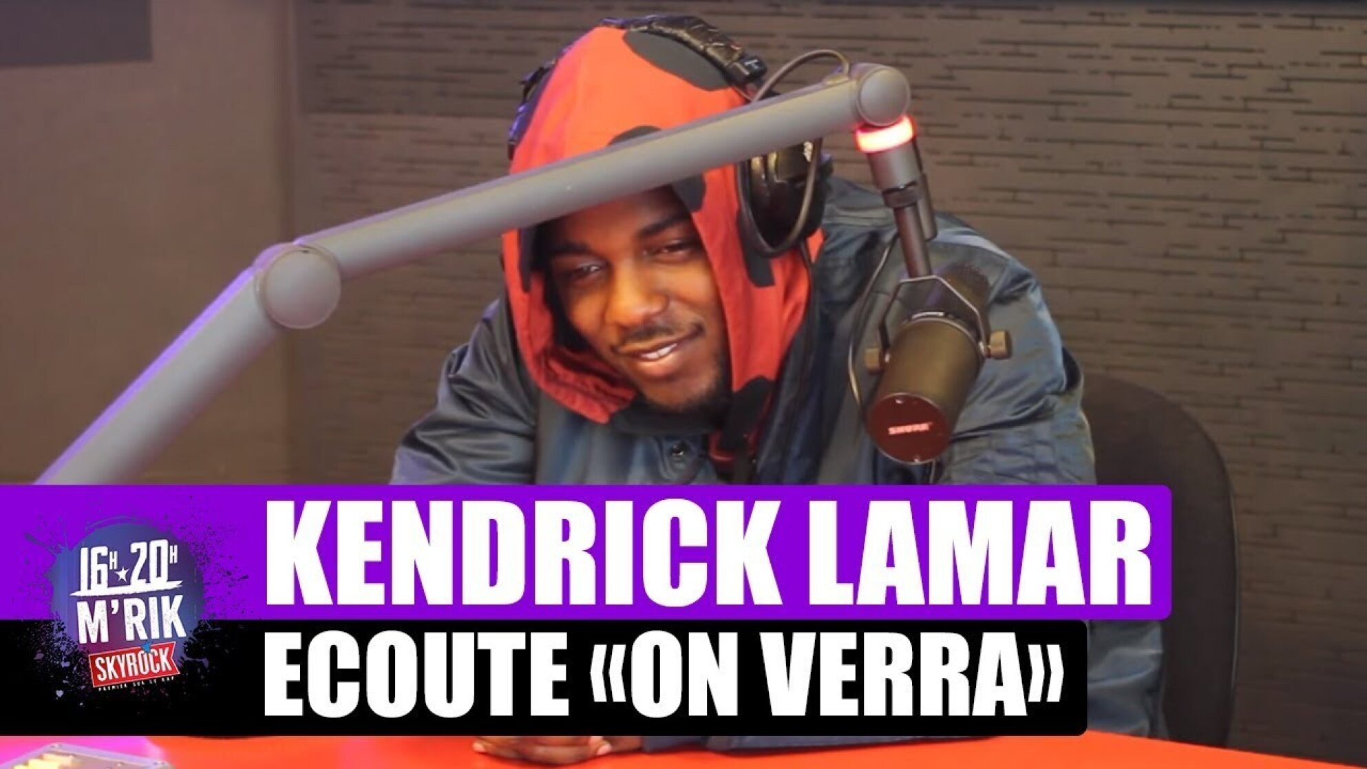 Kendrick Lamar écoute "On verra" de Nekfeu