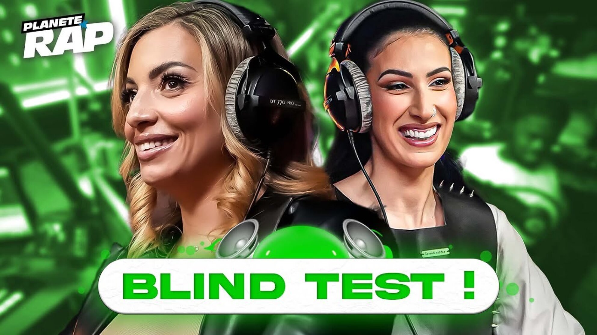 BLIND TEST ! (avec Lyna Mahyem, Kayna Samet, Kany, Lylah & Fred Musa) #PlanèteRap