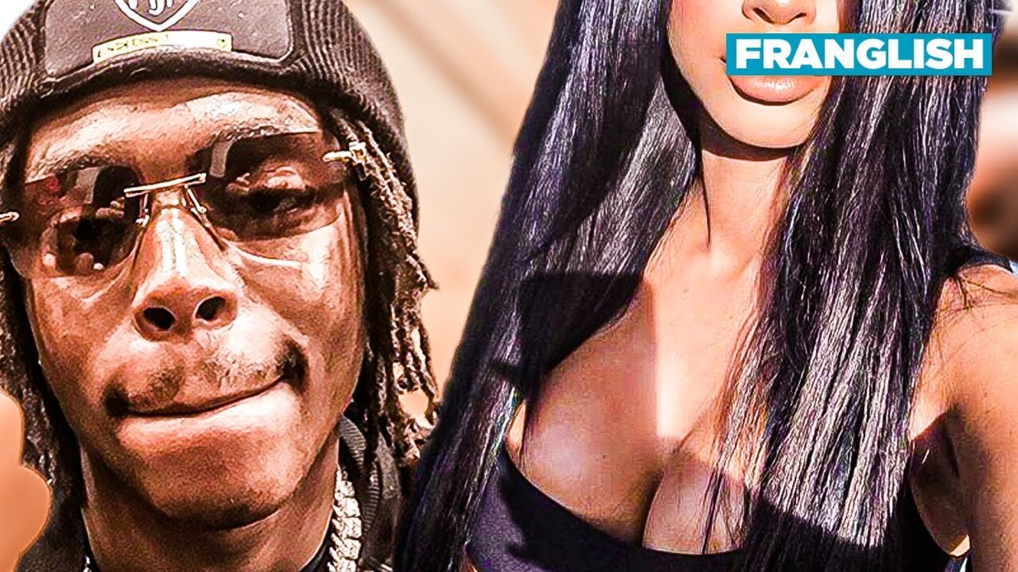KOBA IMITE LA FEMME DE FRANGLISH EN DIRECT! #PlanèteRap