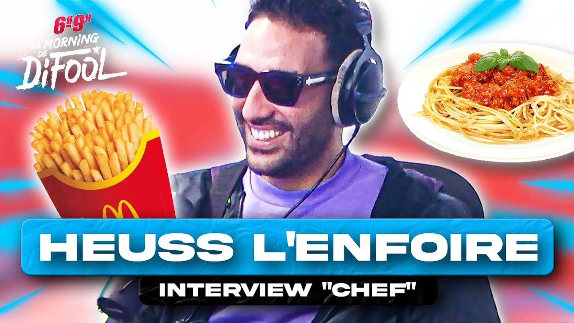 Heuss L'enfoiré - Interview "Chef" #MorningDeDifool