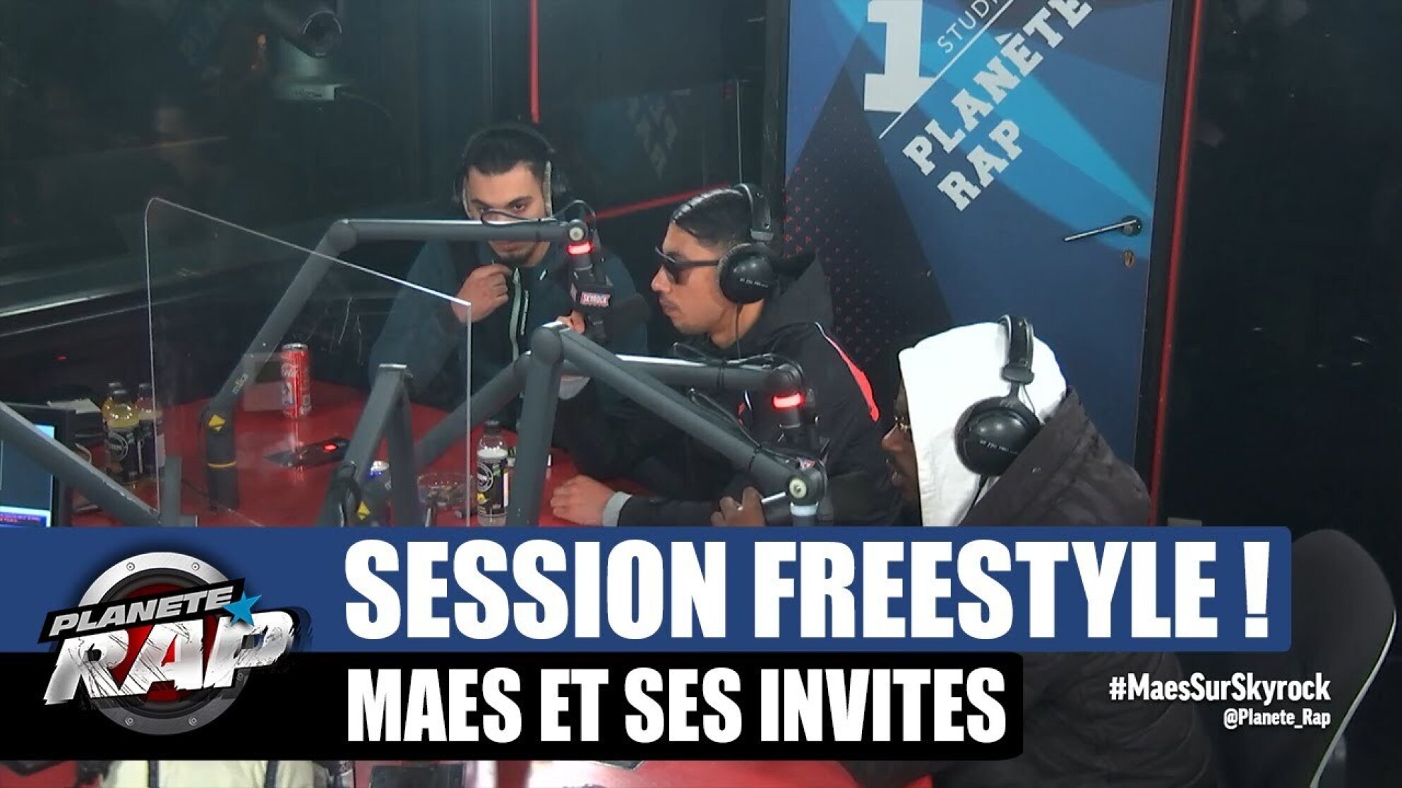 Maes - Session freestyle avec Benab, Bvtman & Bagwel ! #PlanèteRap