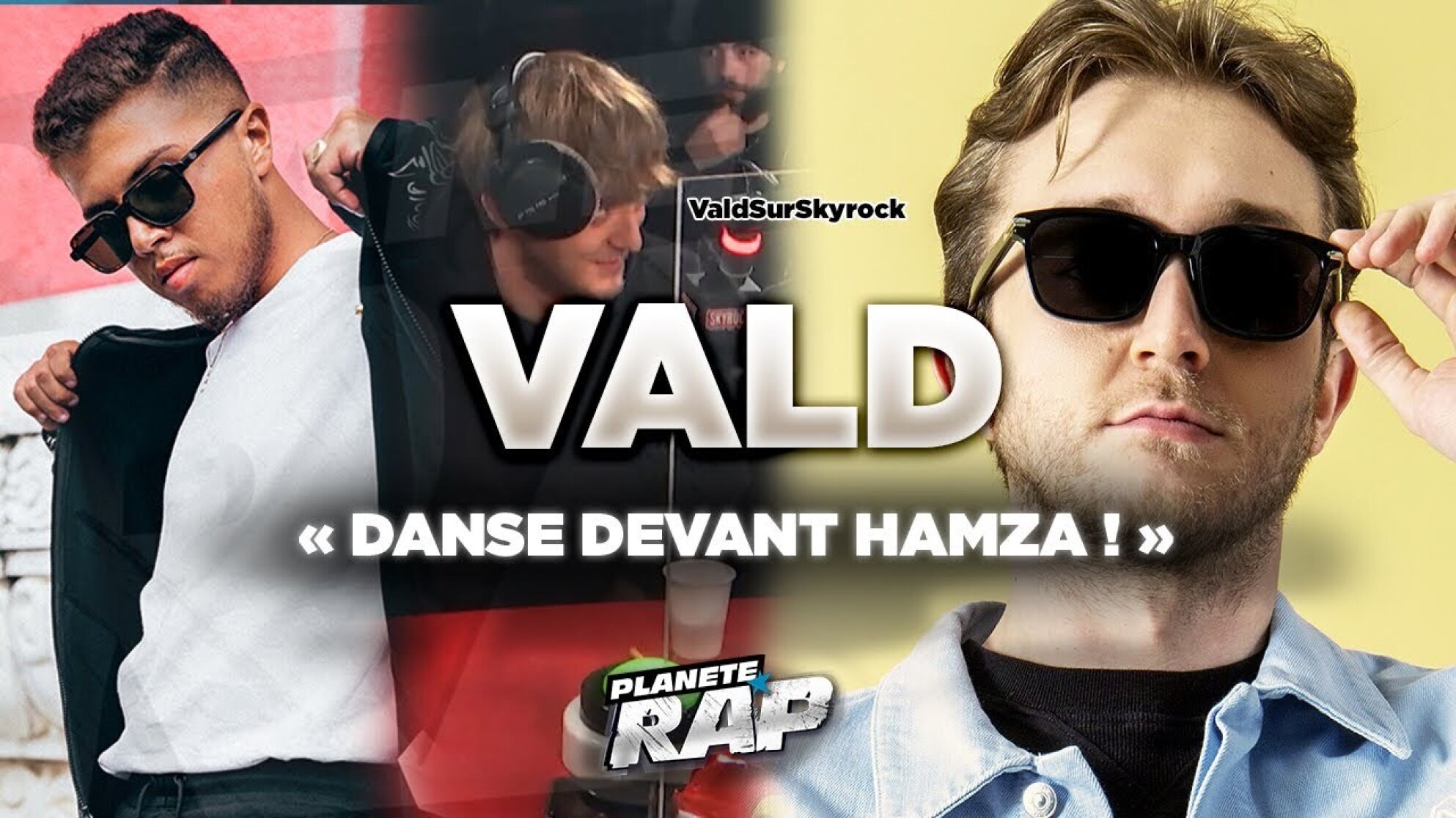 VALD DANSE devant HAMZA ! #PlanèteRap