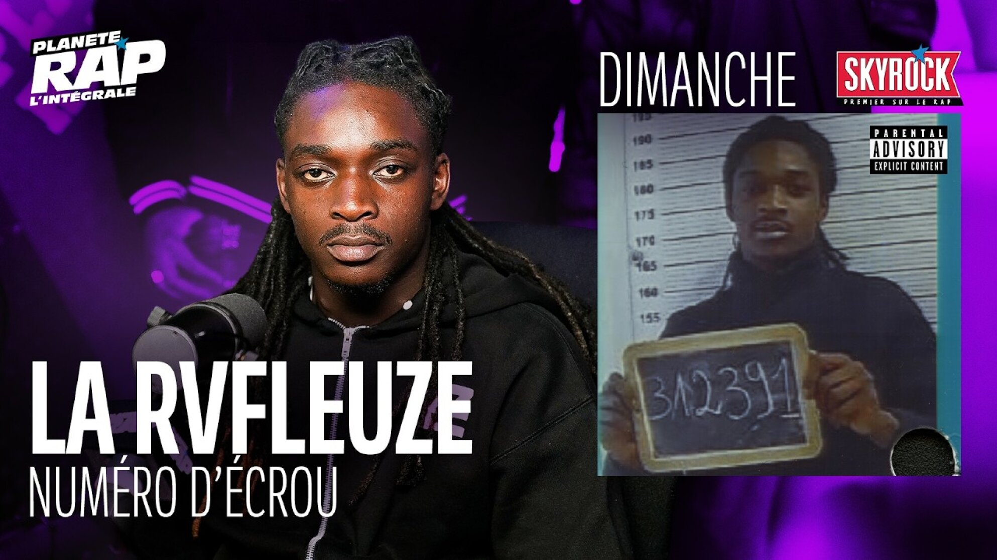 #PlanèteRap La Rvfleuze Numéro d'écrou avec Batbat, La Plaie, Kspi, Shippeur... & Fred Musa ! (2- 2)