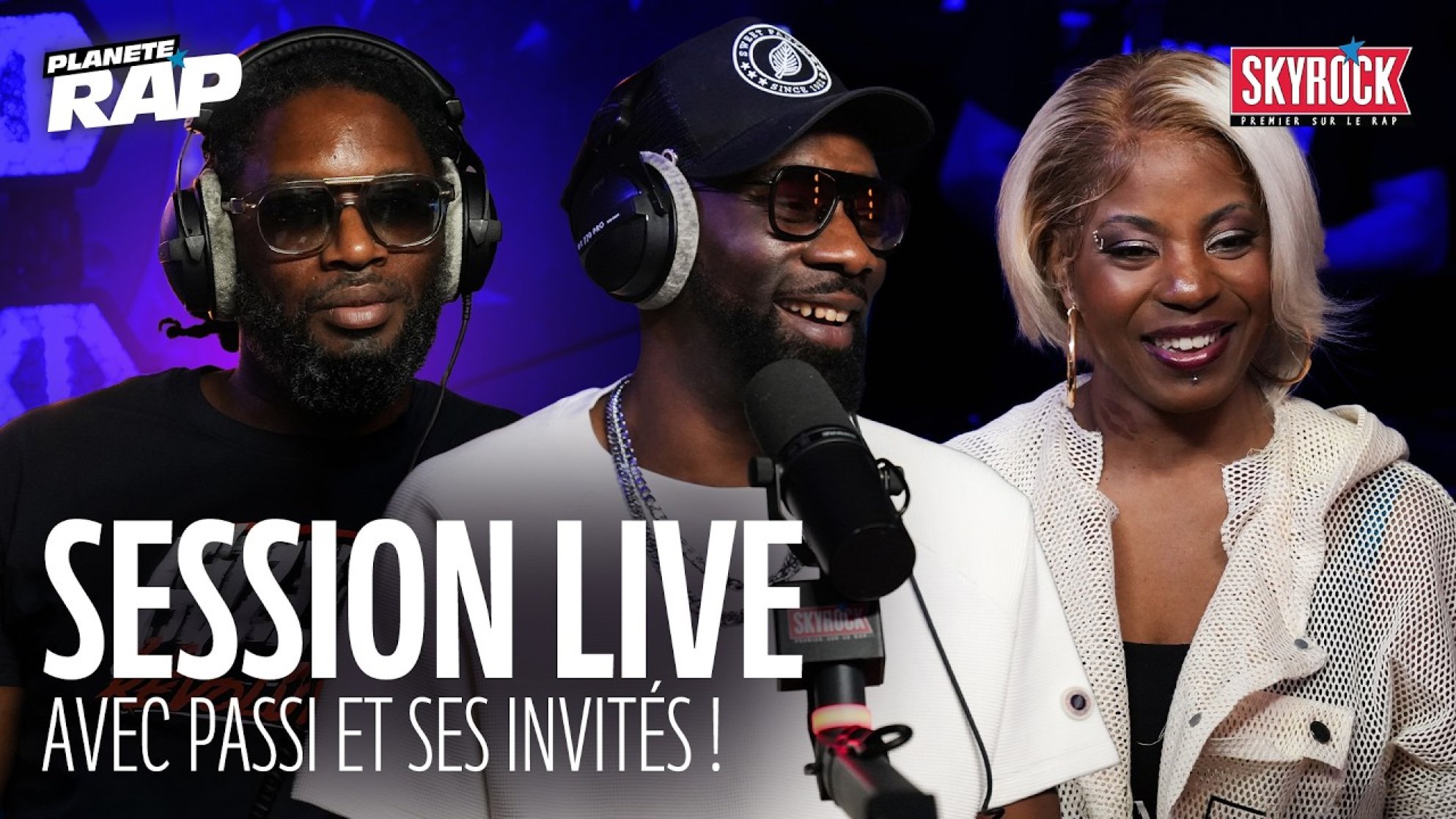 SESSION LIVE avec Passi, Kreen, Cookie not Lyon, & 2bal ! #PlanèteRap