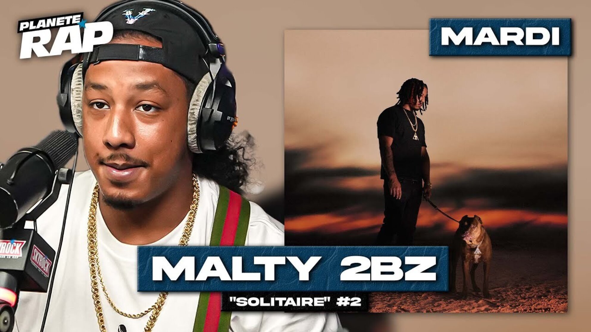 #PlanèteRap Malty 2BZ "Solitaire" avec Kamas Skuh, Pirate, Mola, Kolo La R, Dendei & Fred Musa (2/5)