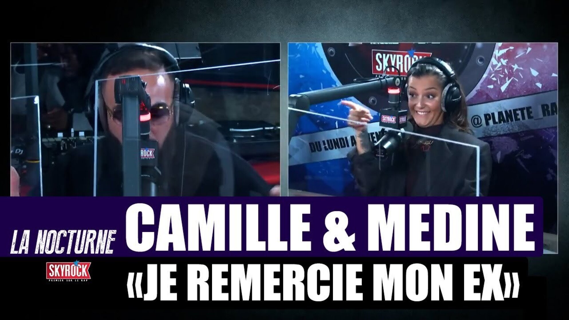[Exclu] Camille Lellouche & Médine "Je remercie mon ex" #LaNocturne