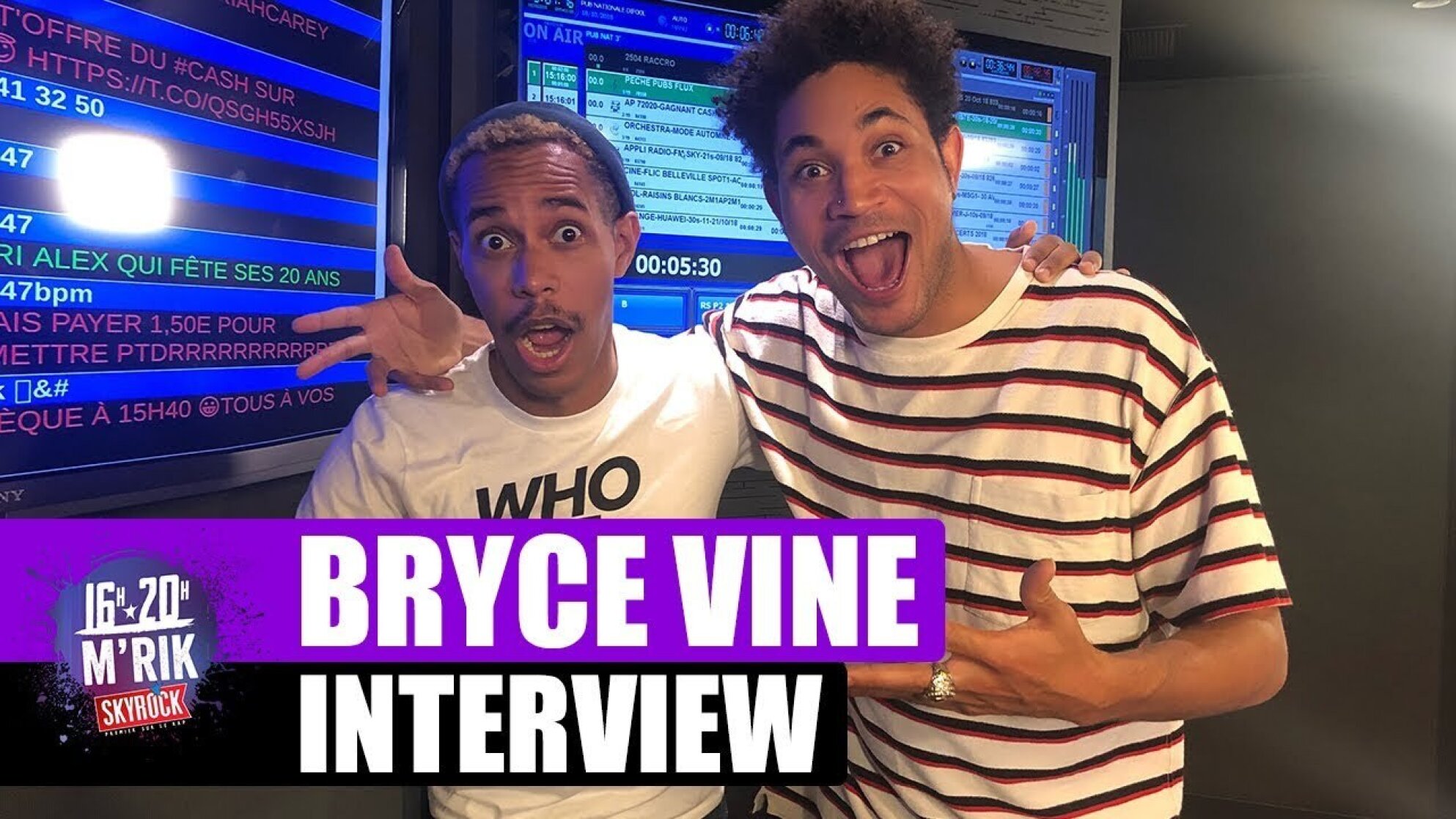 Bryce Vine " Midnight in Paris est mon film préféré"