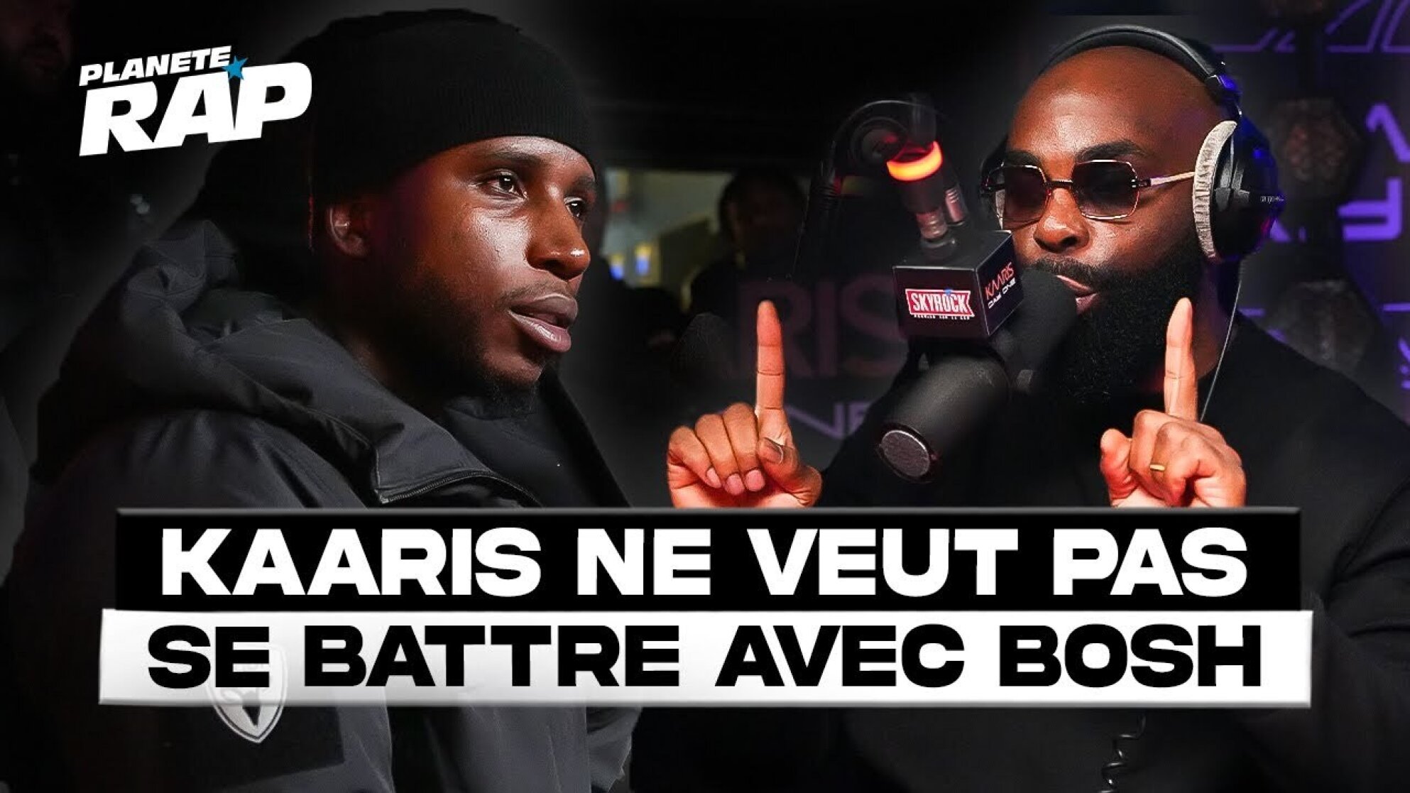KAARIS NE VEUT PAS SE BATTRE AVEC BOSH ! #PlanèteRap