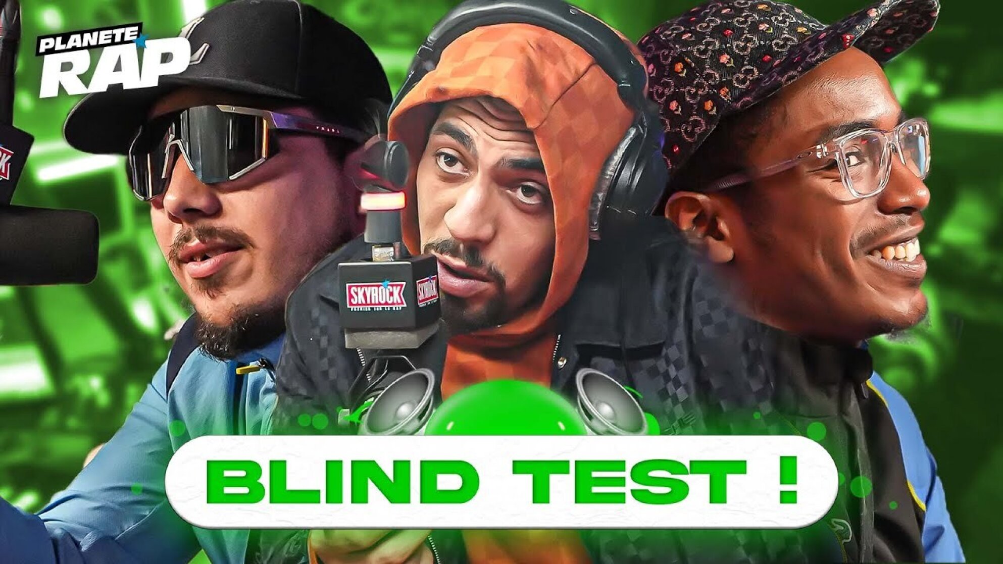 BLIND TEST REVERSE ! (avec YL, Sasso, TK, So La Zone...) #PlanèteRap