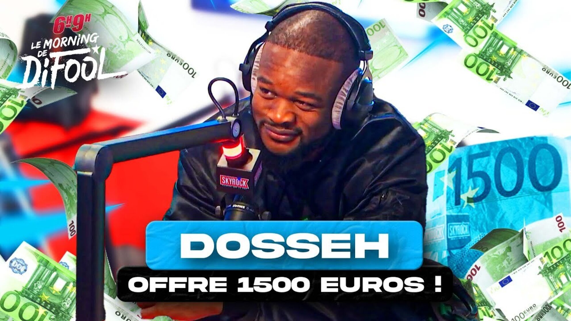 Dosseh offre 1500€ à un auditeur ! #MorningDeDifool