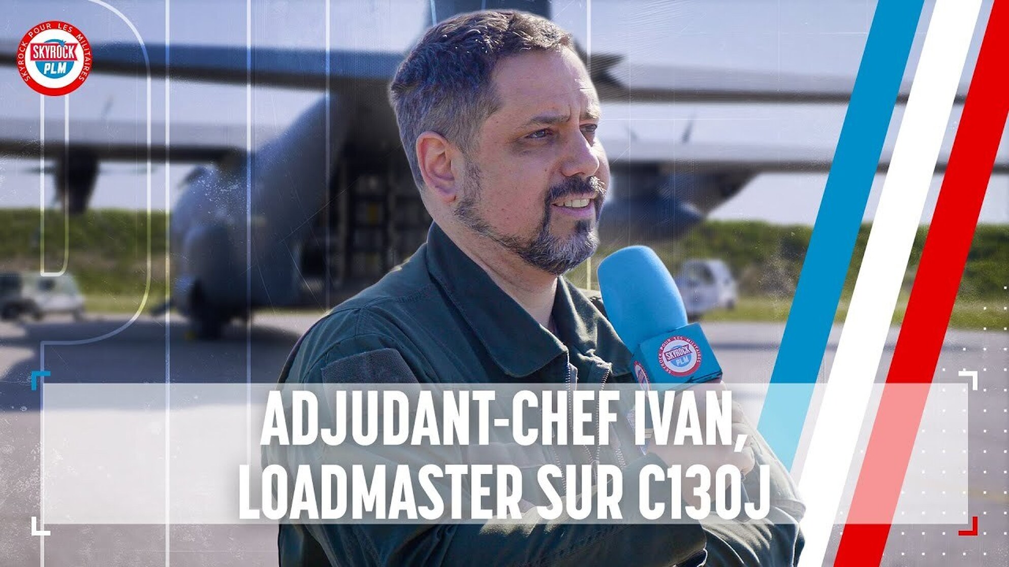 Rencontre avec l’adjudant-chef Ivan, loadmaster (chef de soute) sur C130J