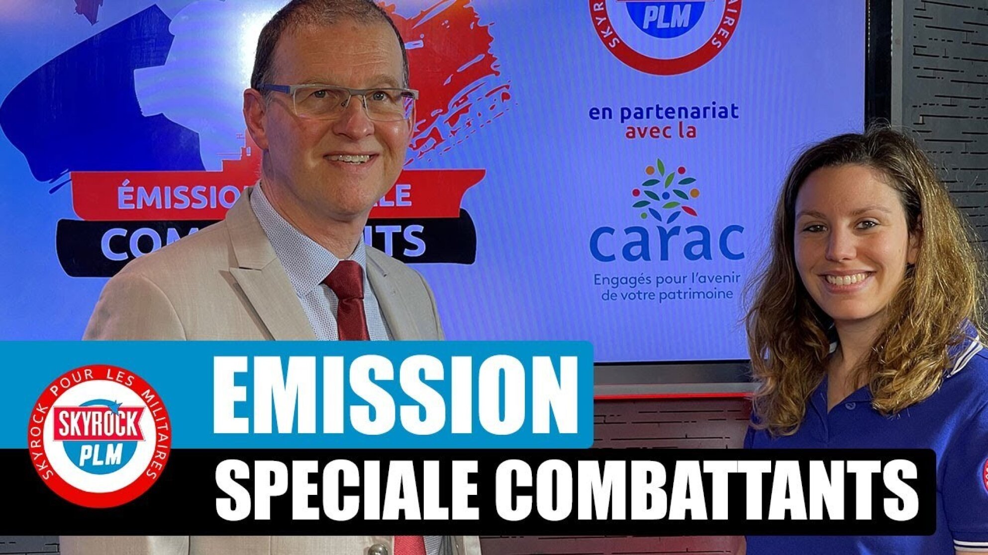 Émission spéciale combattants : #SkyrockPLM en partenariat avec la Carac