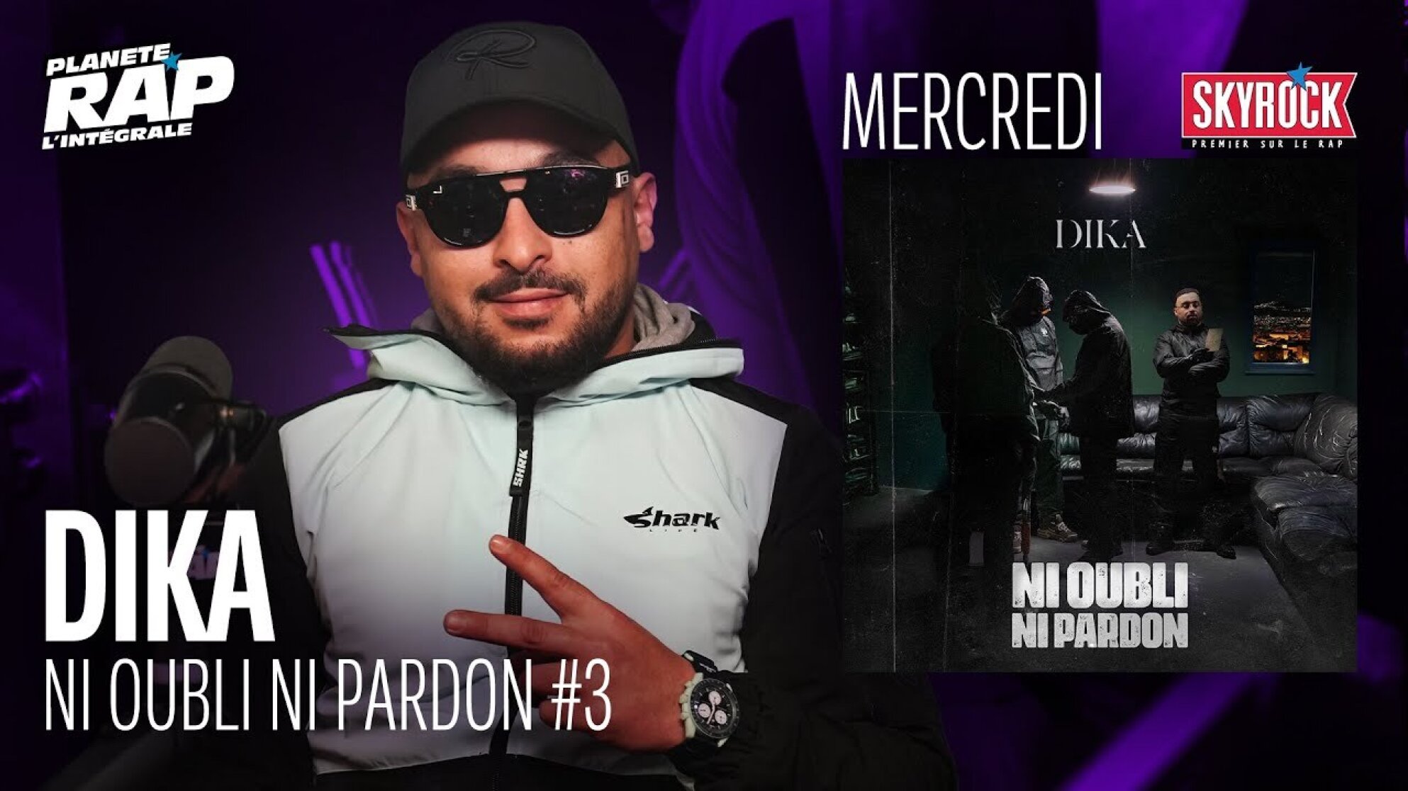 #PlanèteRap Dika "Ni oubli ni pardon" avec 2L, Guerta, C.O.R, Mal aimé, AVR & Fred Musa ! (3-5)