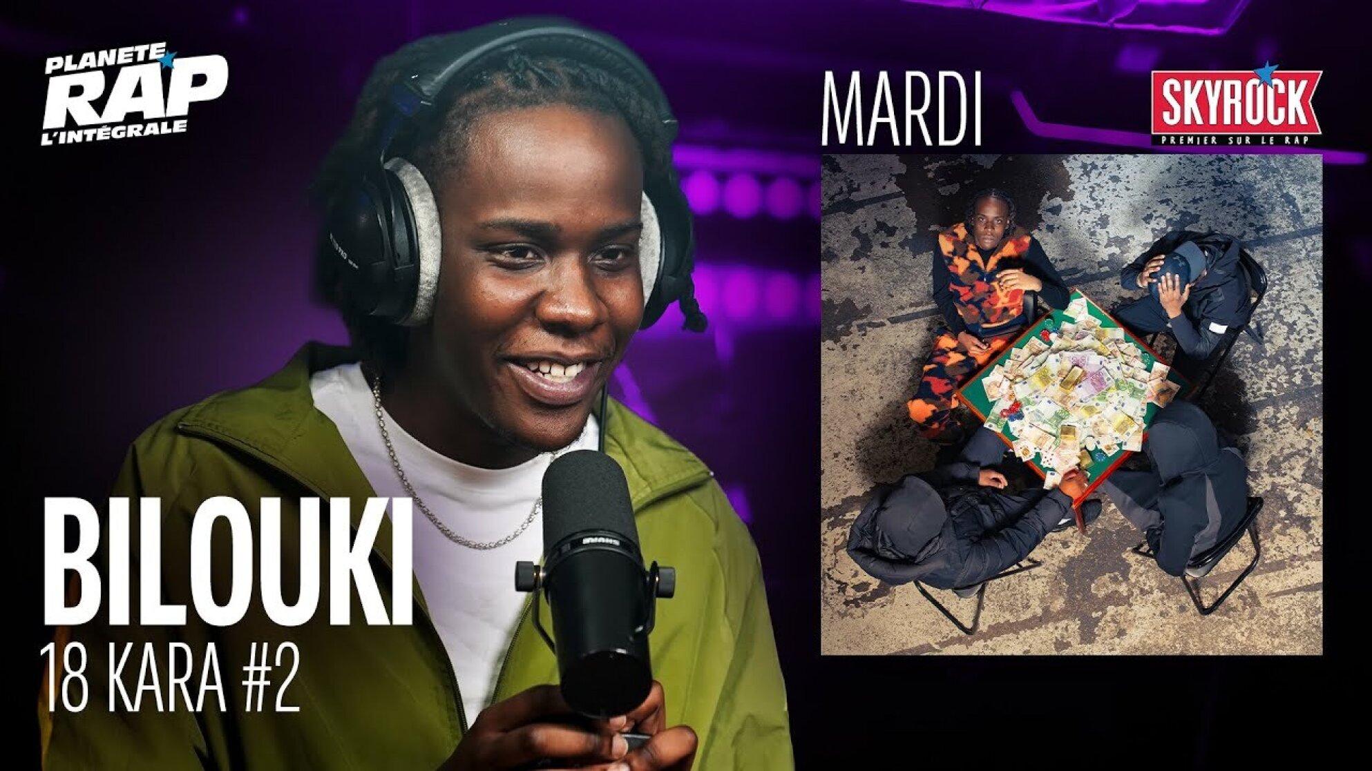 #PlanèteRap Bilouki "18 Kara" avec Rafleur, Ternuva, Bully Og, Oskoow, F200... & Fred Musa ! (2-5)