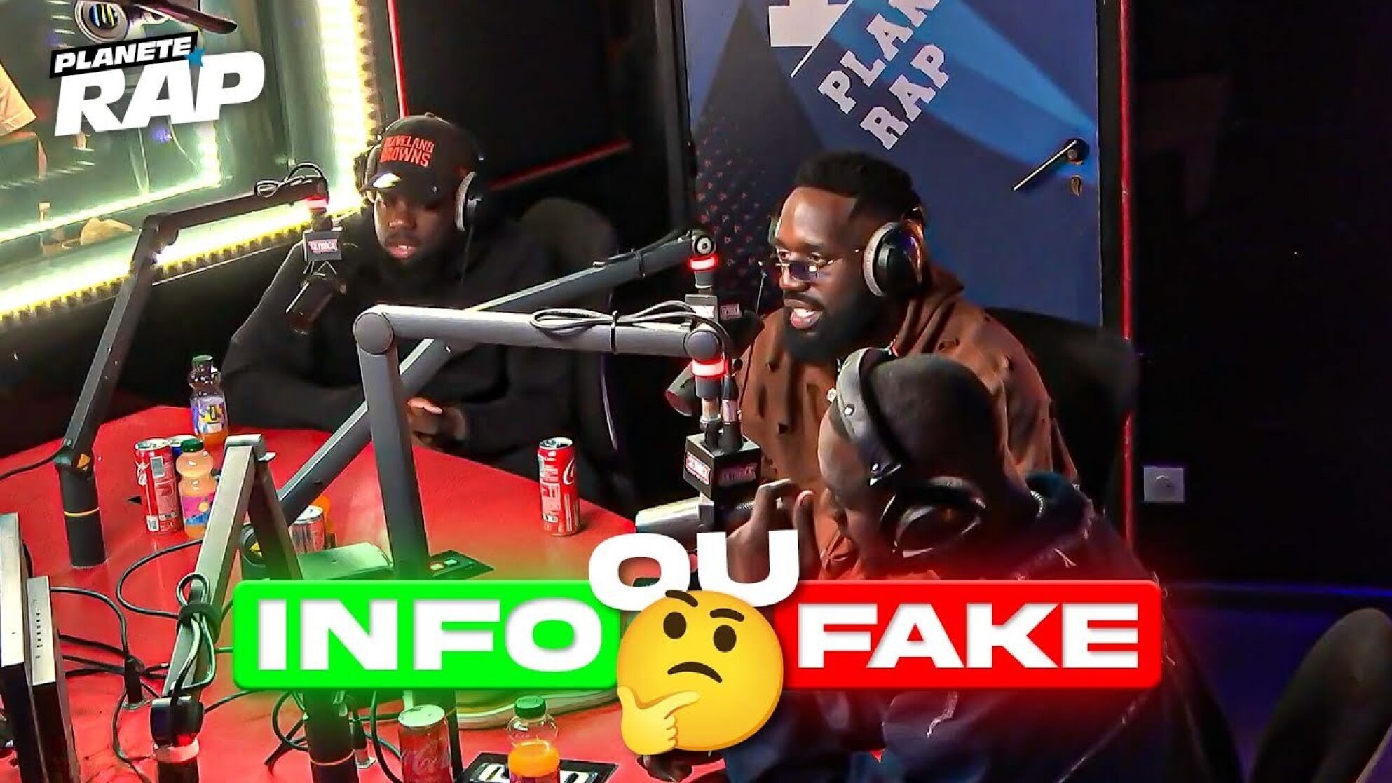 INFO OU FAKE  (avec Vegedream et ses invités) #PlanèteRap