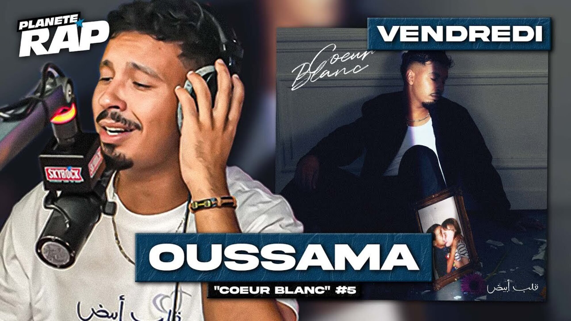 #PlanèteRap Oussama "Coeur blanc" avec Fred Musa ! (5/5)