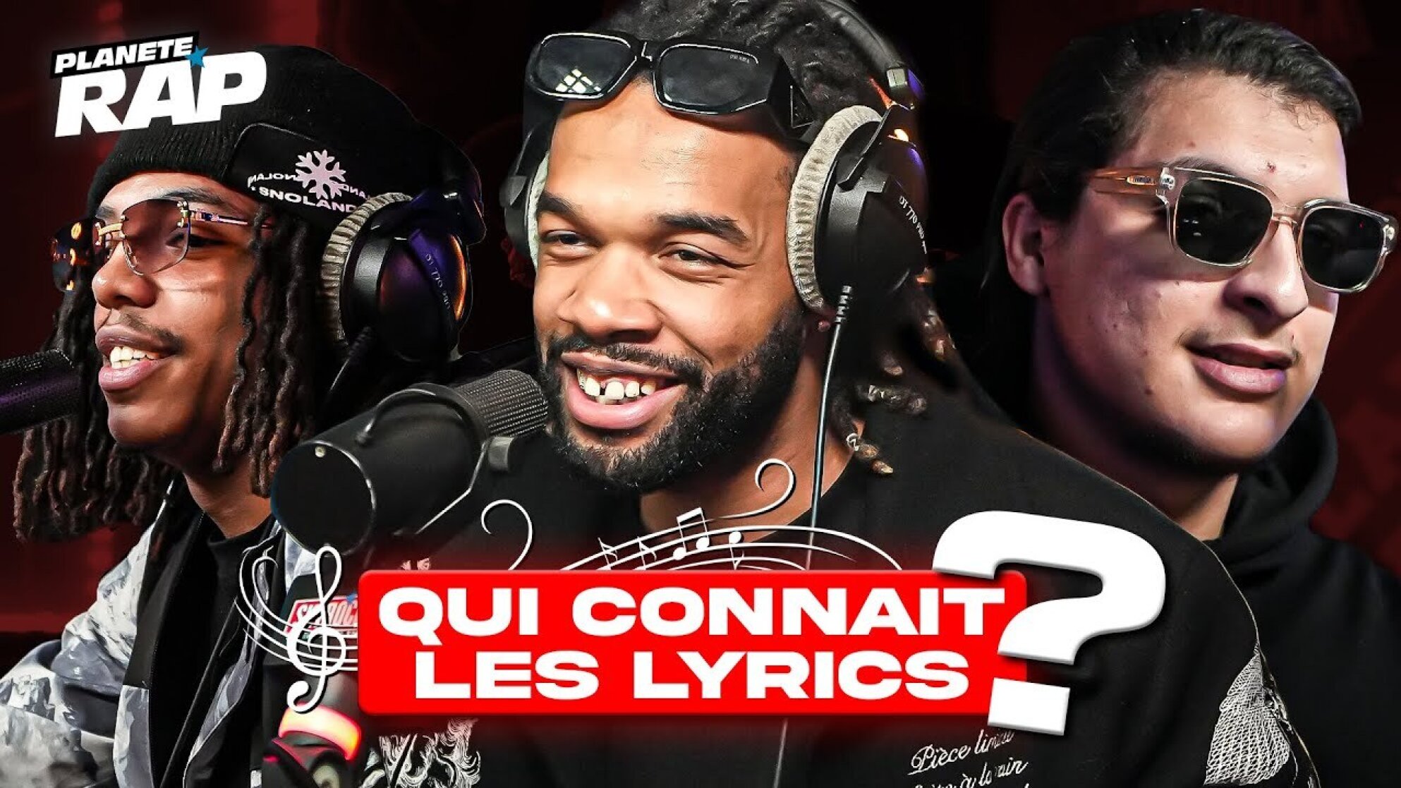 QUI CONNAIT LES LYRICS ? (avec AMK, Yorssy, 3arbi, Chizii, Megaski & Tvrzan) #PlanèteRap