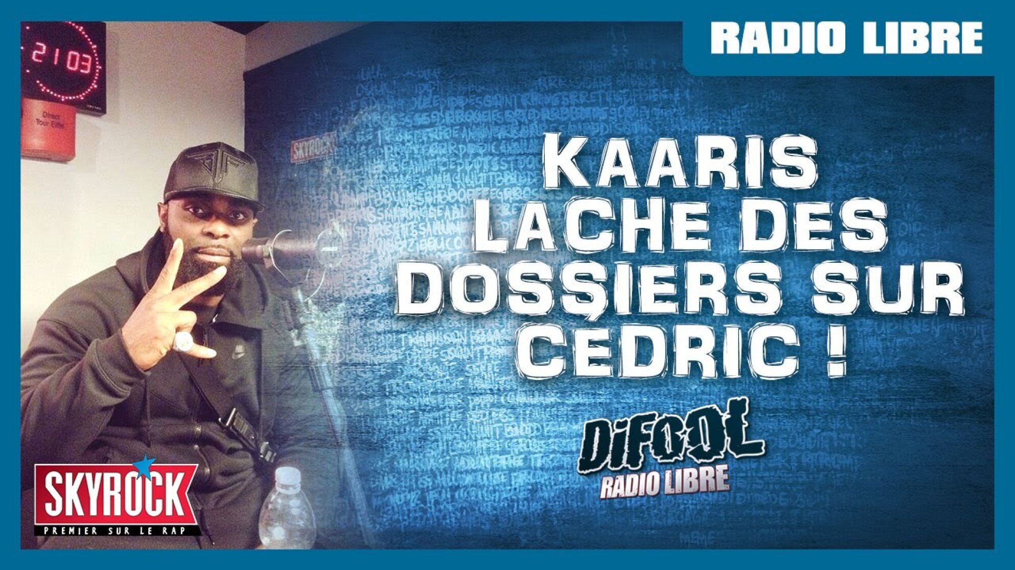 Kaaris lâche des dossiers sur Cédric Le Belge #LaRadioLibre